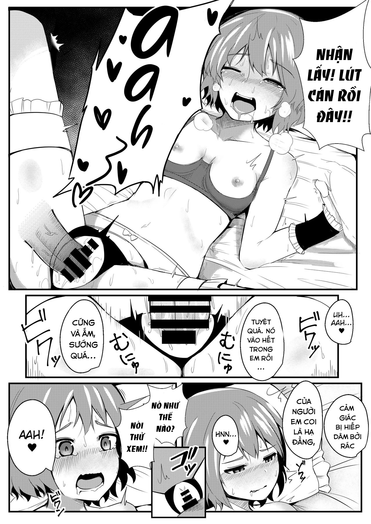 Đọc truyện hentai Kyuuketsu Reijou to Geboku Shitsuji (Touhou Project) - Oneshot