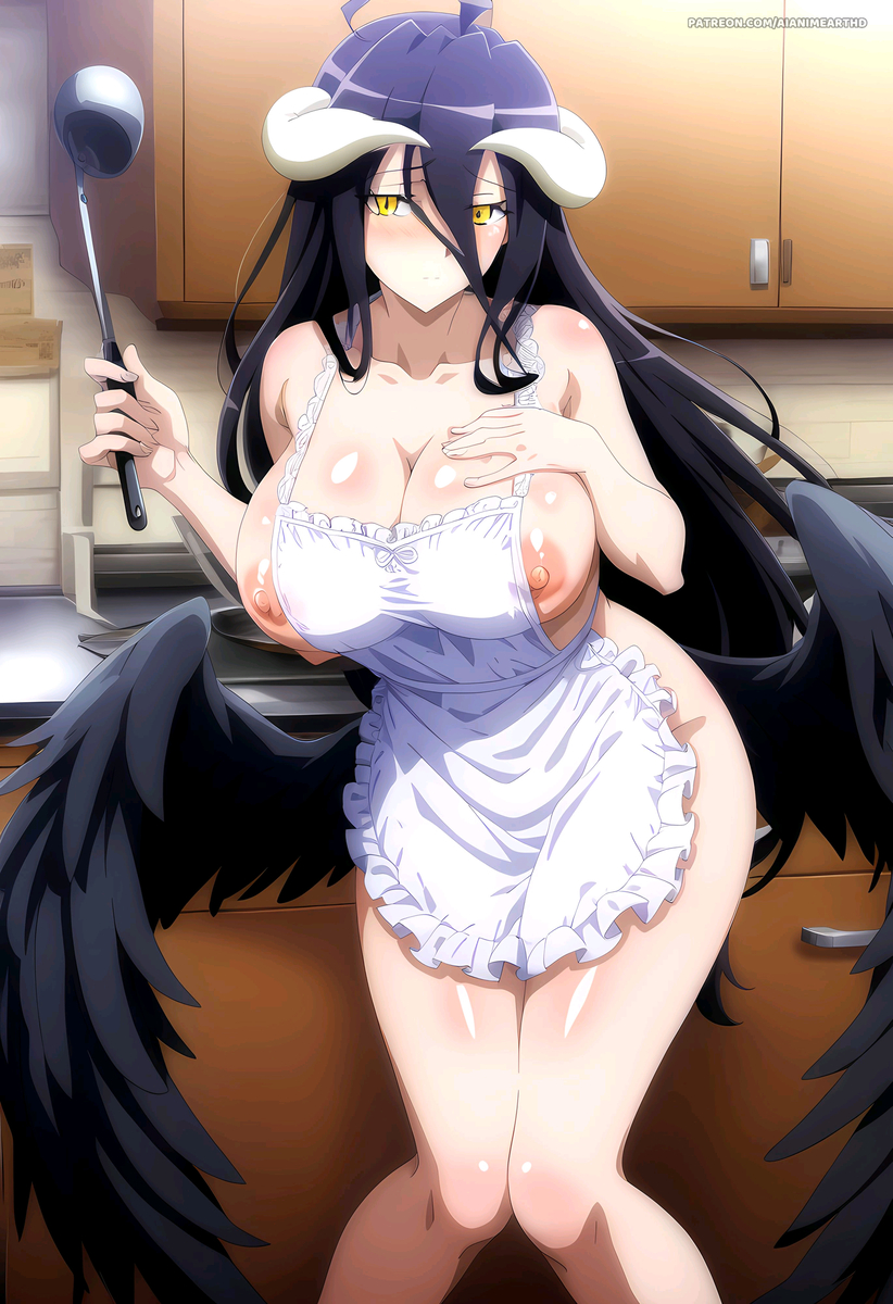 Đọc truyện hentai Tuyển tập Albums Art hentai - Chap 222 - Albedo Cook | Overlord