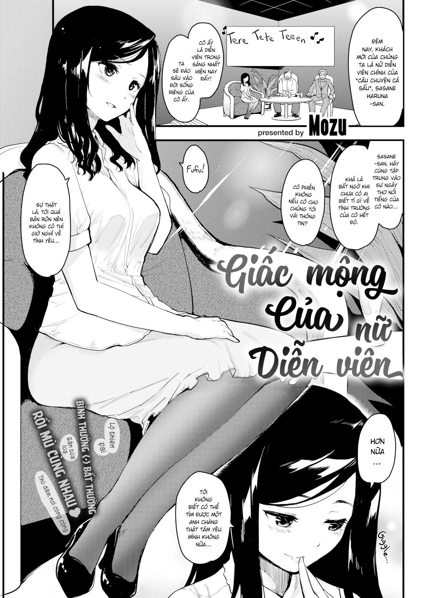 Đọc truyện hentai Giấc Mộng Của Nữ Diễn Viên - Oneshot