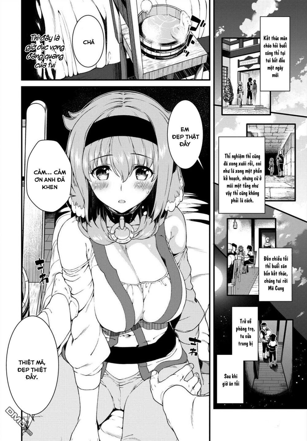 Đọc truyện hentai Lập Harem Chốn Mê Cung Ở Dị Giới - Chap 8.1