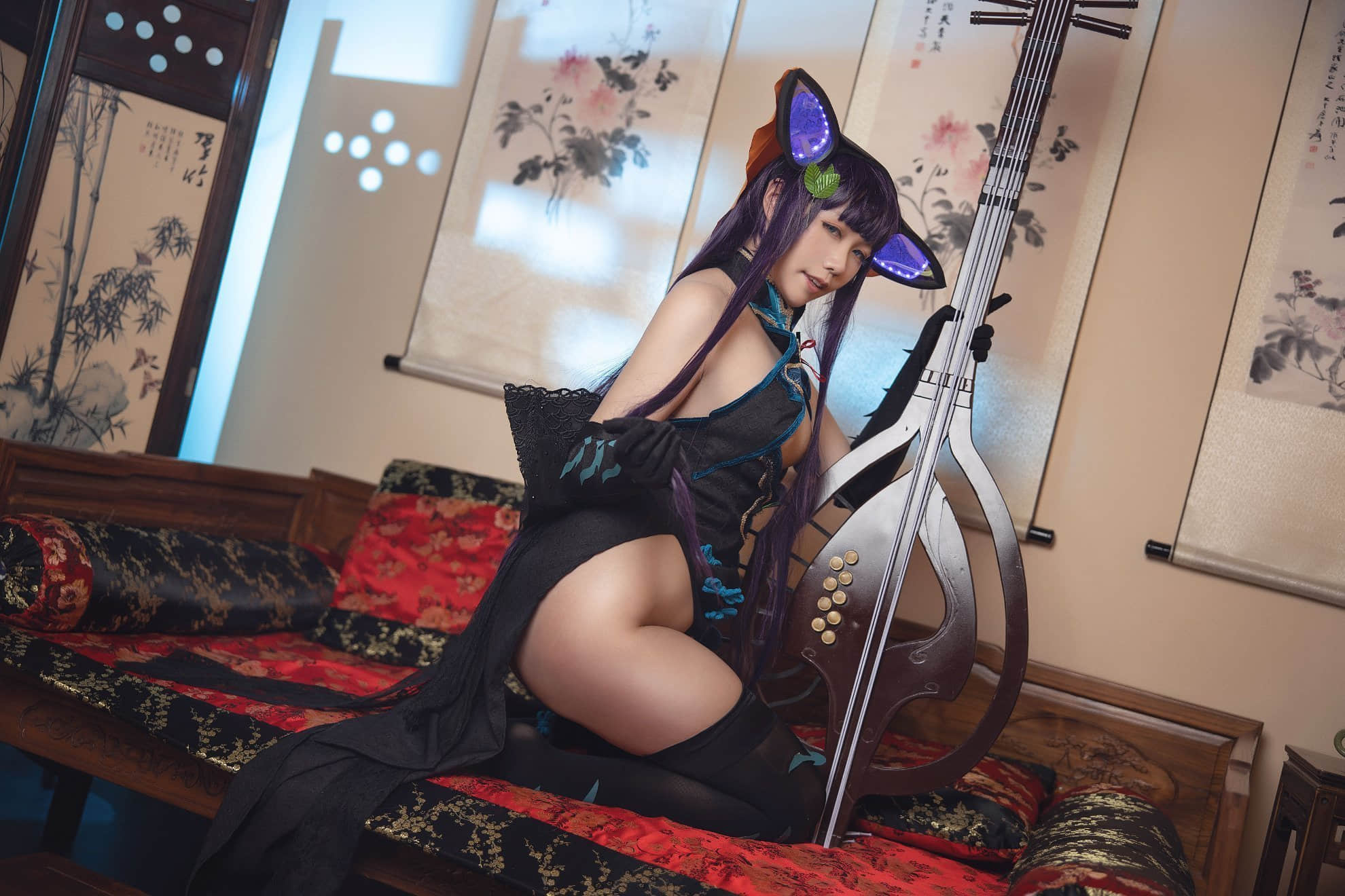 Đọc truyện hentai Tuyển tập Albums siêu phẩm Cosplay - Chap 875 - Mahua Mahua Sauce - Yang Guifei