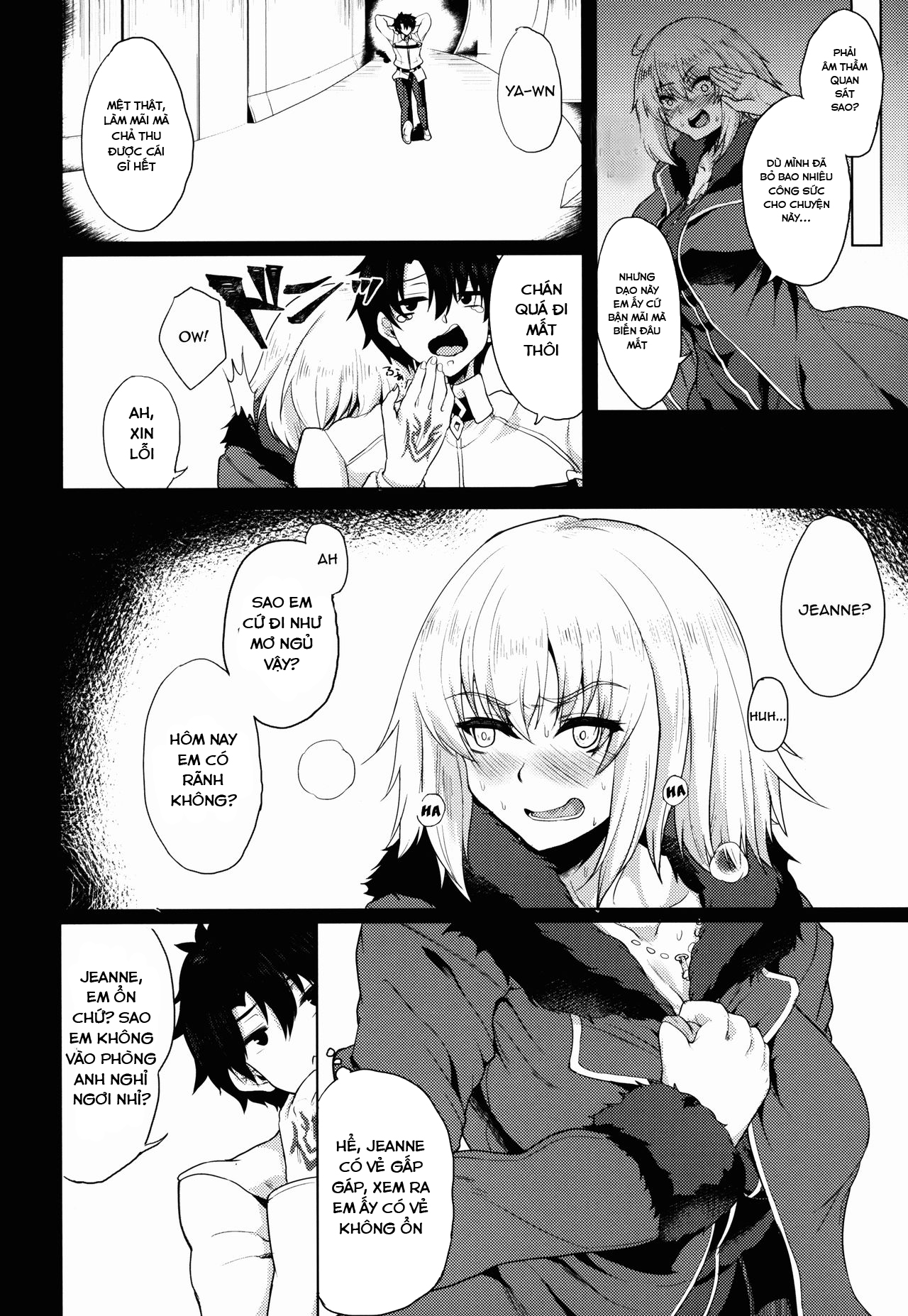 Đọc truyện hentai Shoushin no Boku to Oshi ni Yowasugiru Moto Seijo-sama to (Fate/Grand Order) - Oneshot