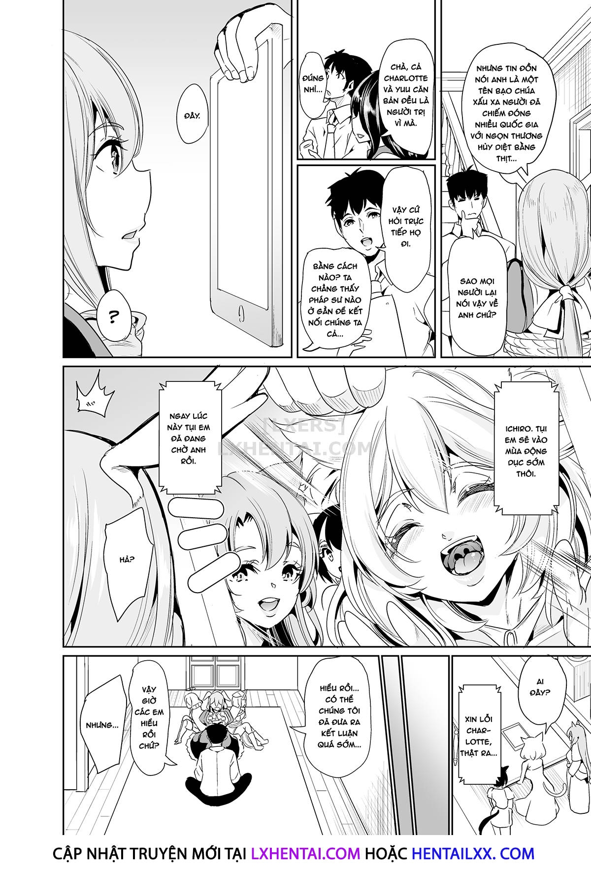 Đọc truyện hentai My Harem in Another World Collection - Chap 9 - Defeated by Dick, Fucking for Justice