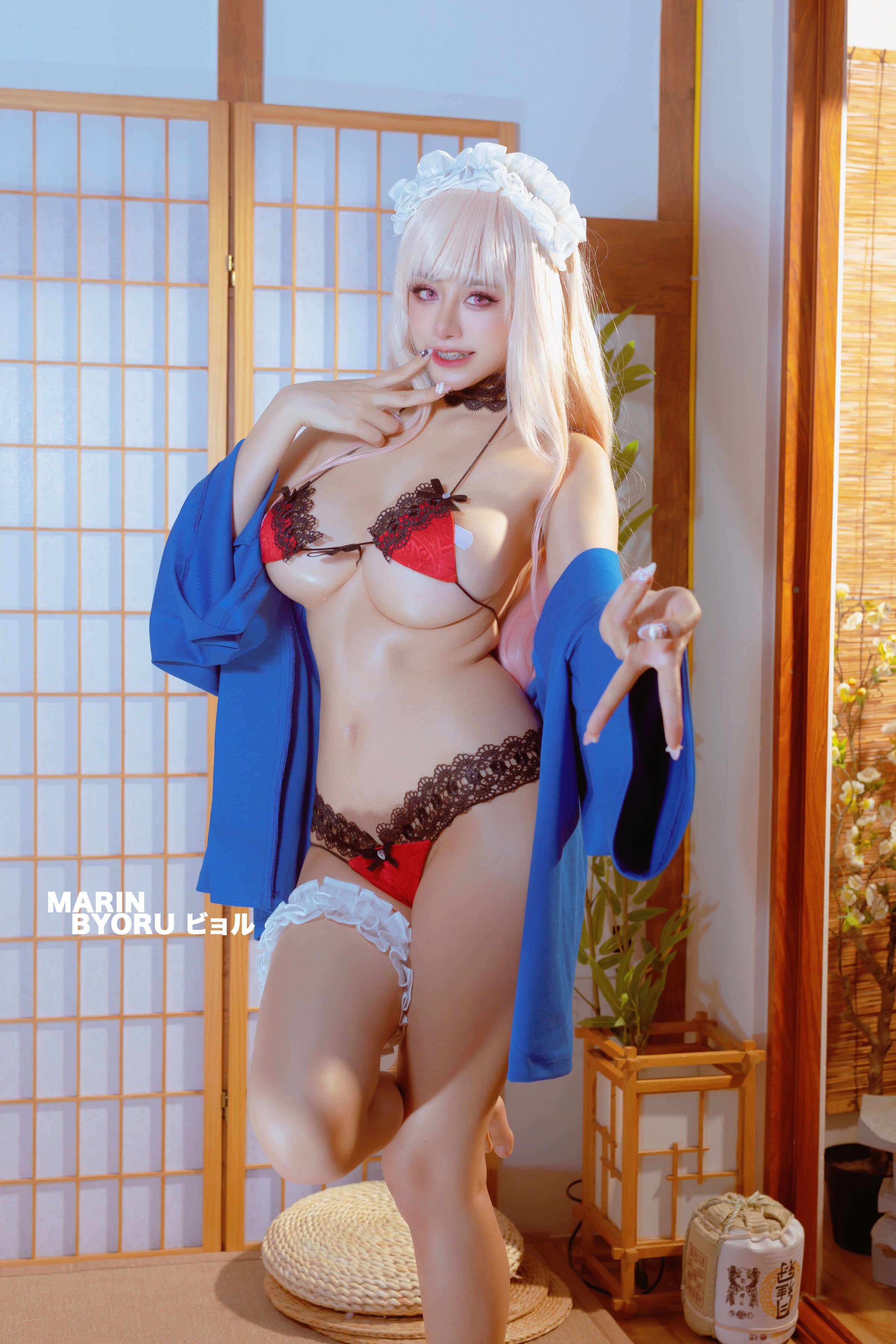 Đọc truyện hentai Tuyển tập Albums siêu phẩm Cosplay - Chap 267 - Byoru-Marin Red