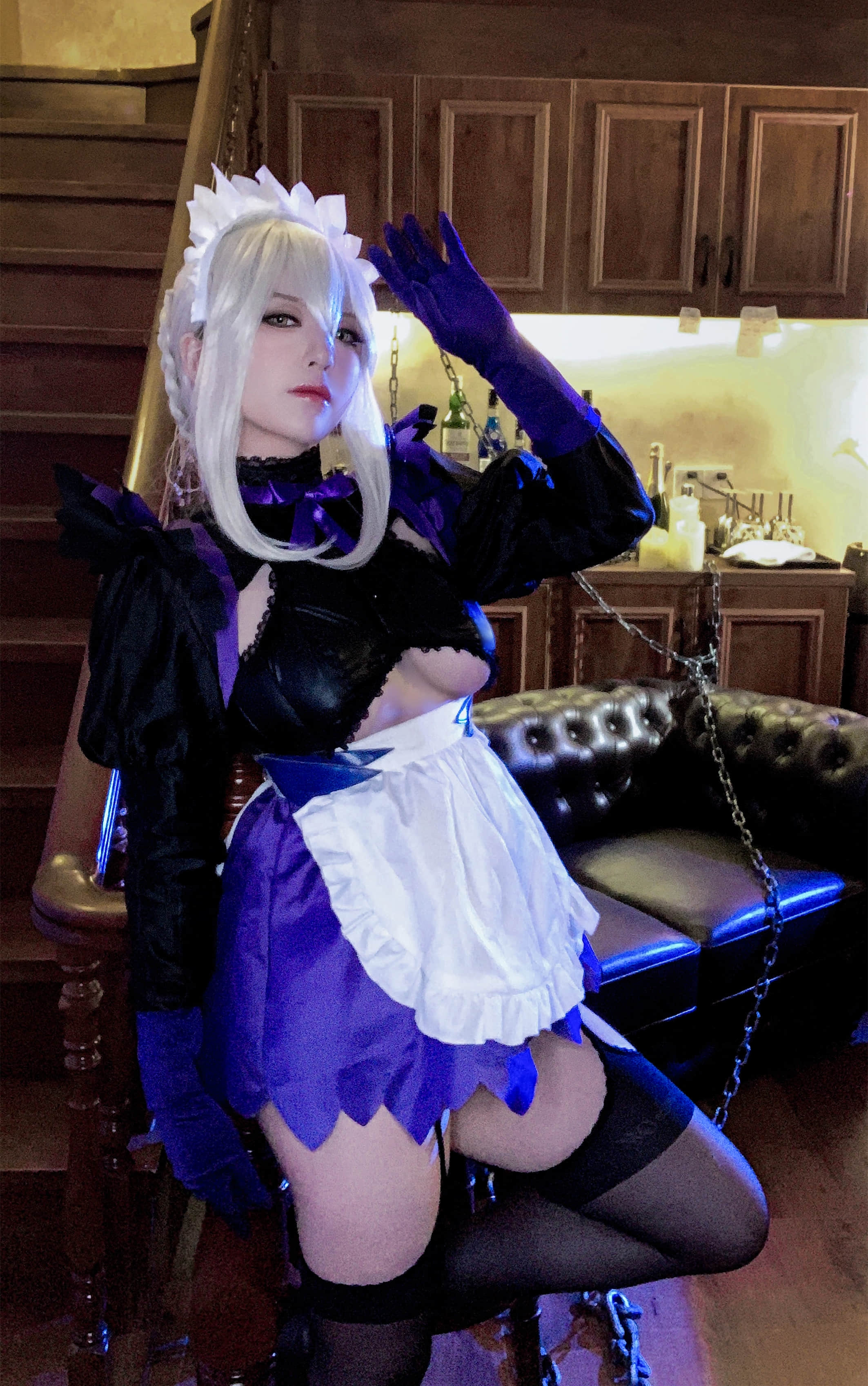 Đọc truyện hentai Tuyển tập Albums siêu phẩm Cosplay - Chap 826 - Half Son - LancerAlter Maid