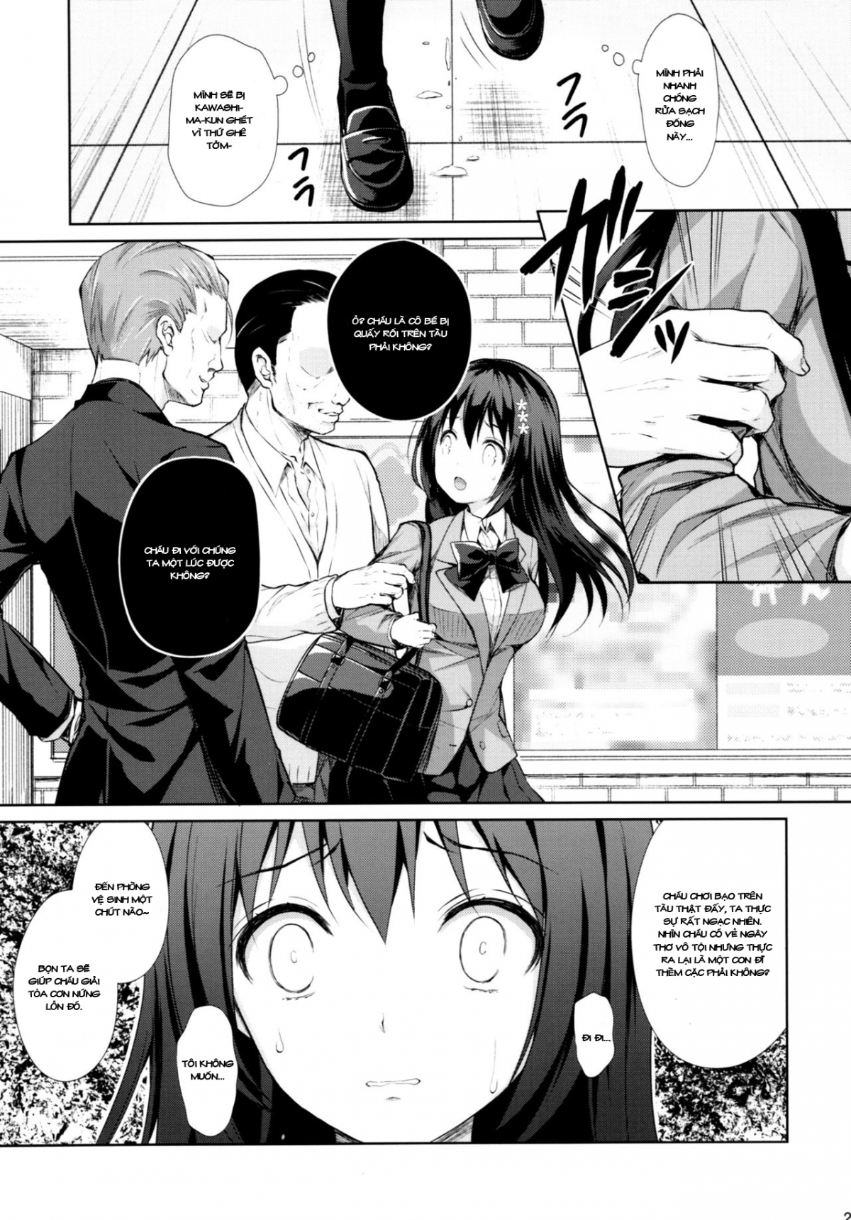 Đọc truyện hentai Kẻ quấy rối vô liêm sỉ - Chap 1