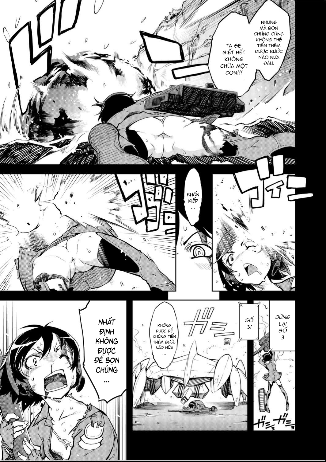 Đọc truyện hentai Những thiếu nữ chiến xa - Chiến tuyến số 1