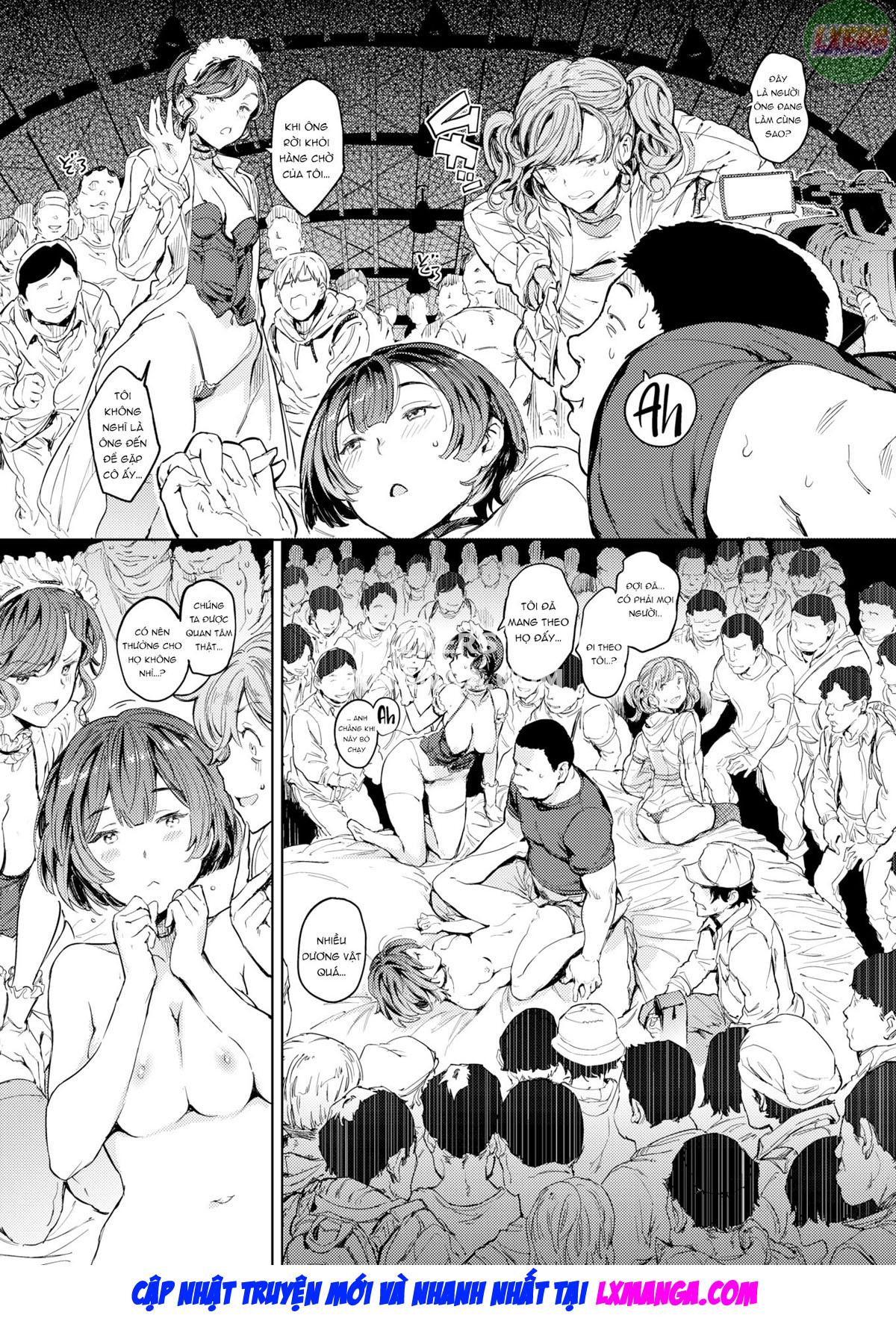 Đọc truyện hentai Cô gái xếp hàng dài - Oneshot