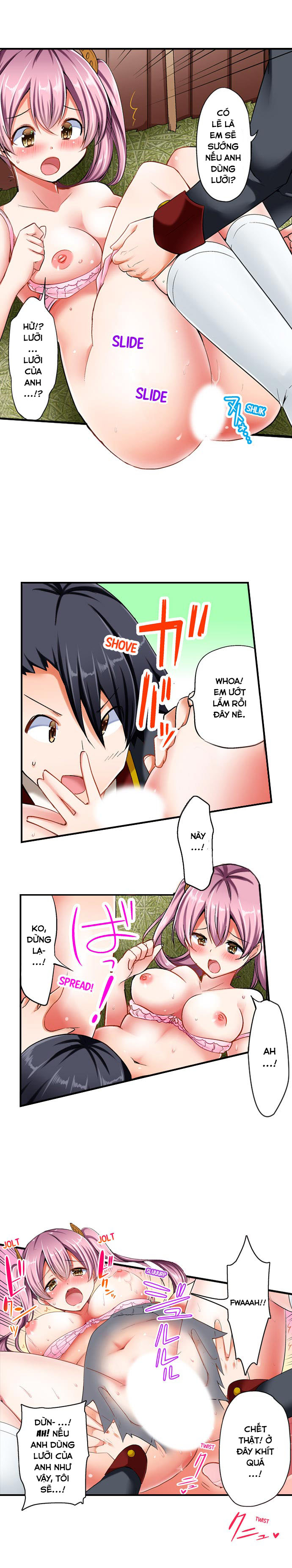 Đọc truyện hentai Tư thế cưỡi ngựa của các cô gái làm cho tôi muốn xuất tinh! - Tập 3: Bị tennoji phát hiện!