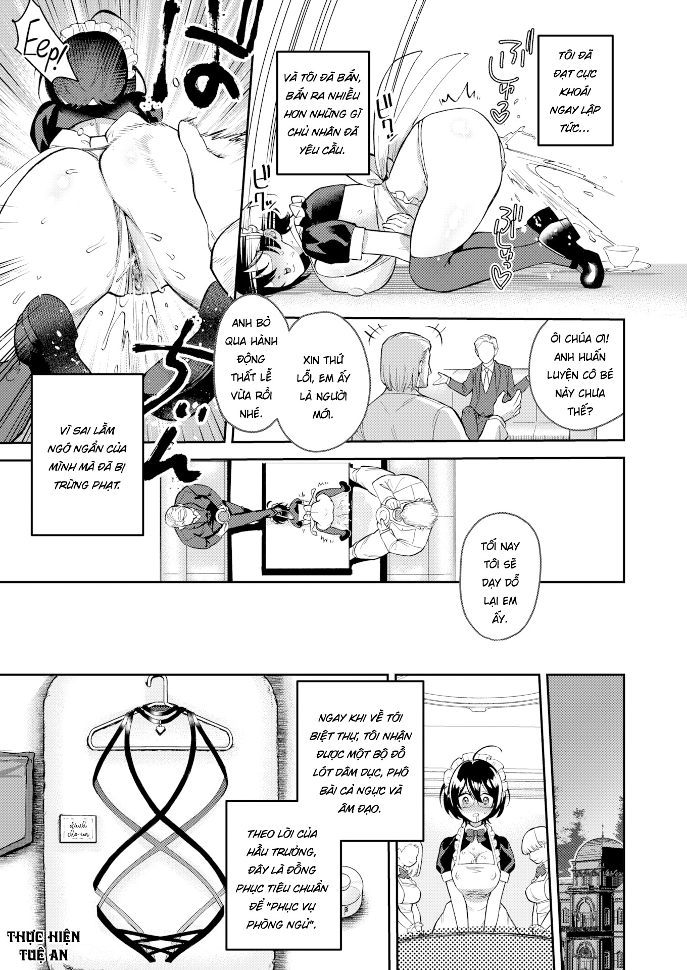 Đọc truyện hentai Hồi kí của nữ hầu gái - Oneshot