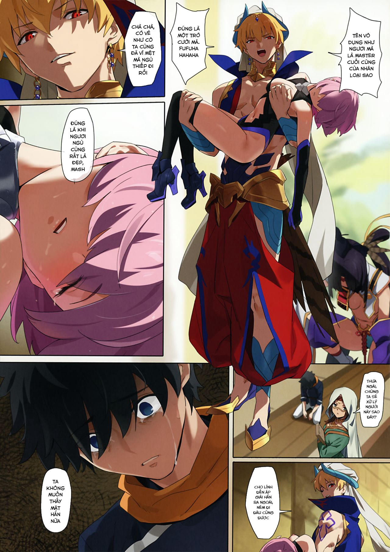 Đọc truyện hentai Zettai Mash Sensen Absolute Mash Battlefront (Fate Grand Order) - Oneshot