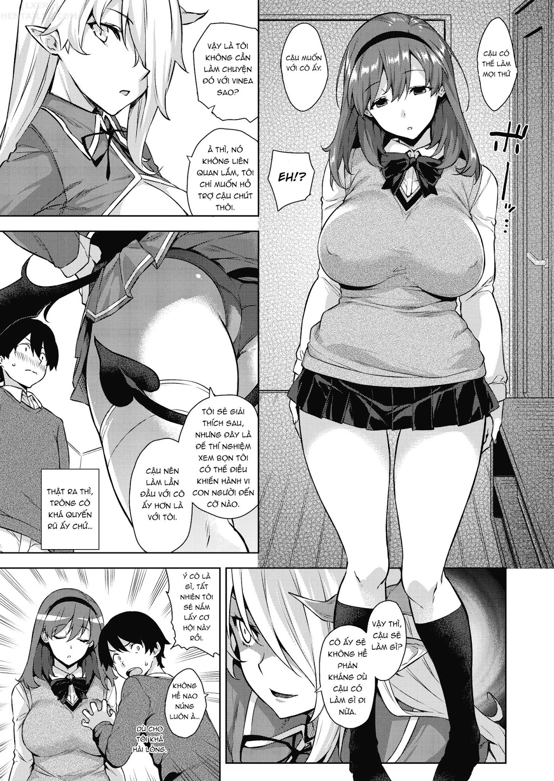 Đọc truyện hentai Akuma De JK! - Chap 1