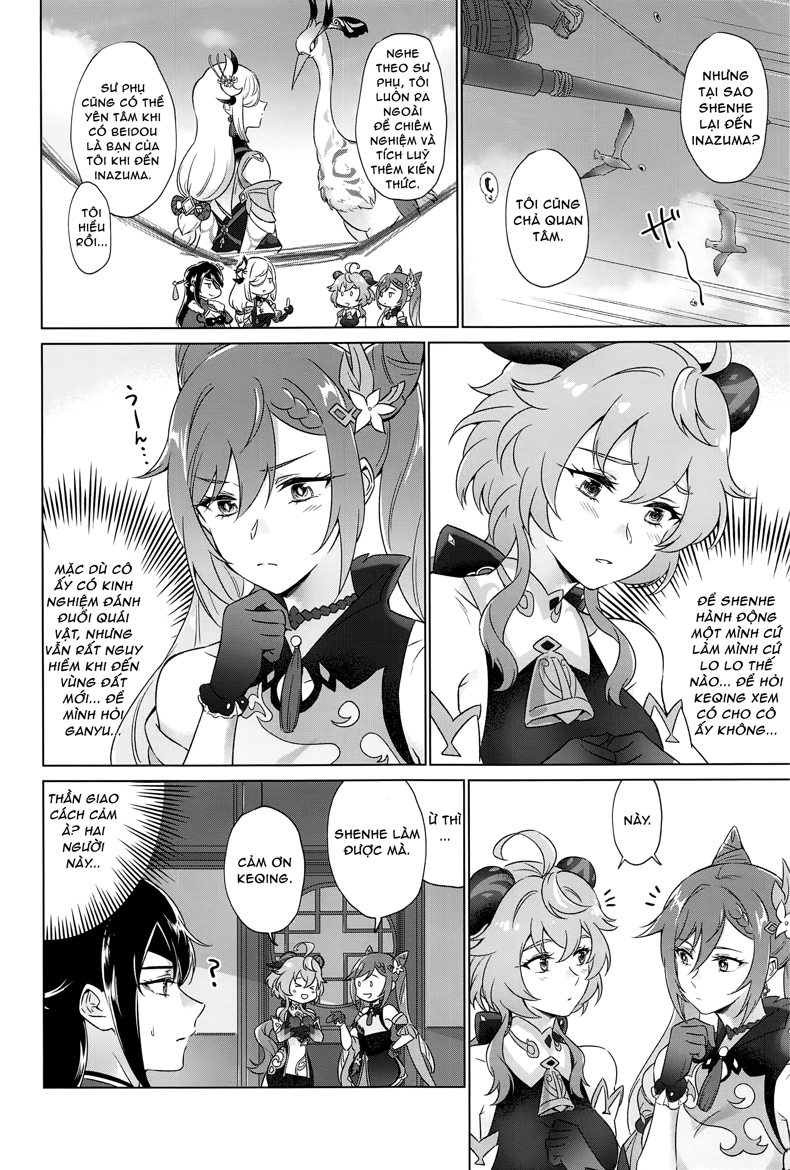 Đọc truyện hentai Nghiệm pháp tình dục kiểu Liyue - Chap 1