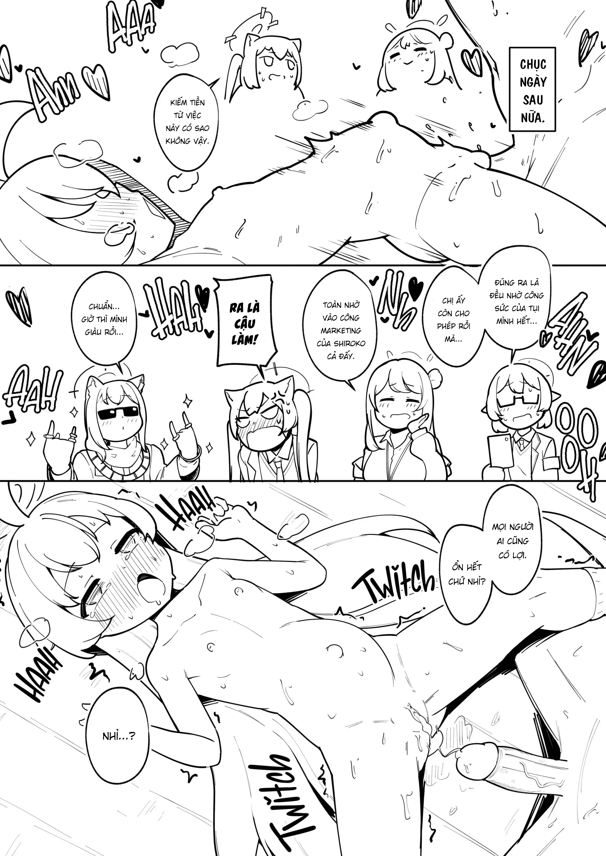 Đọc truyện hentai Thụ thai cho Hoshino - Oneshot