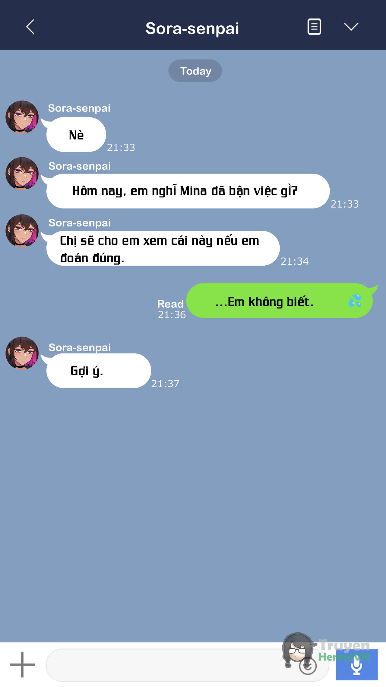 Đọc truyện hentai Mina Senpai - Oneshot