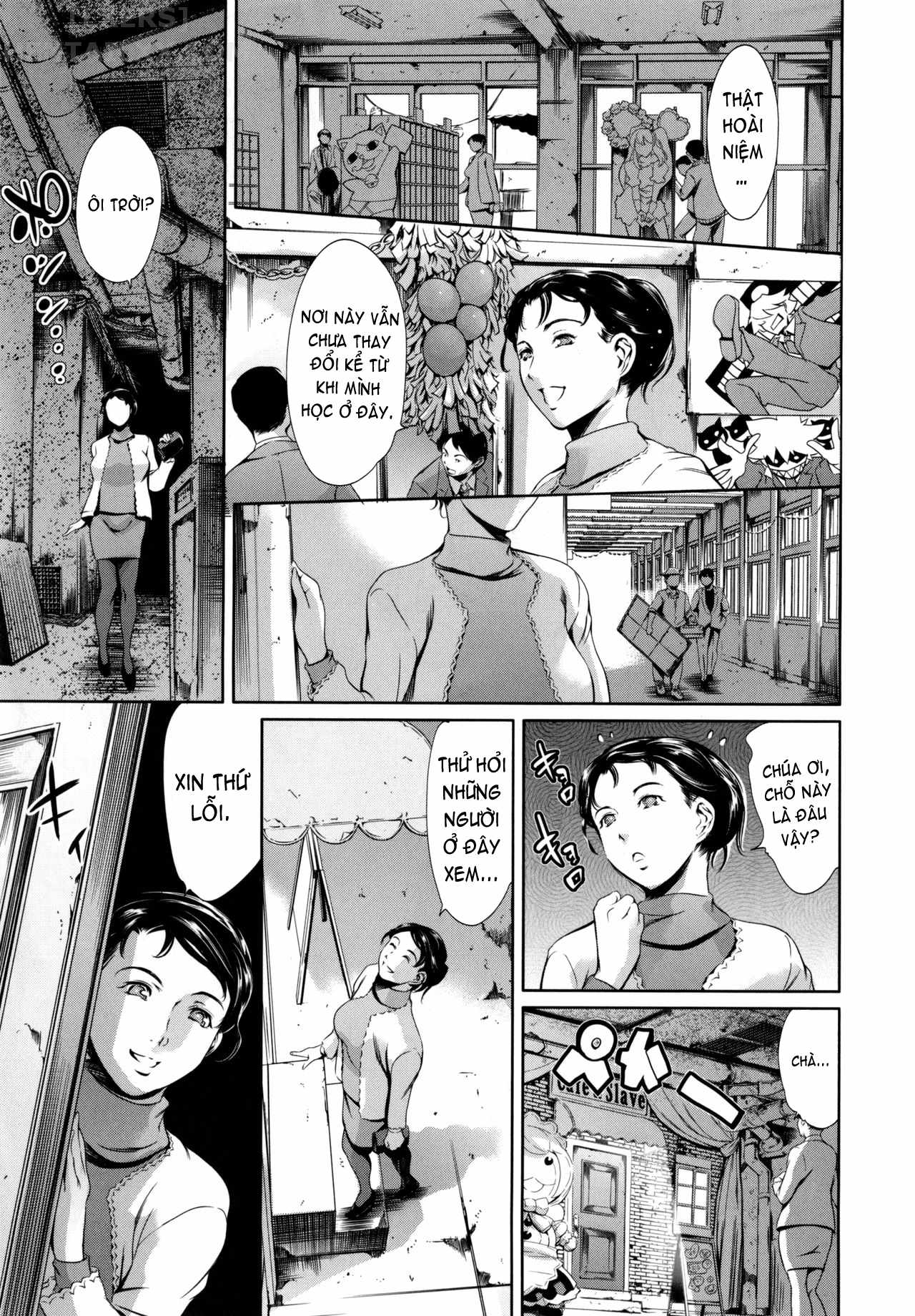 Đọc truyện hentai Houkago Dorei Club +1 - Chap 8