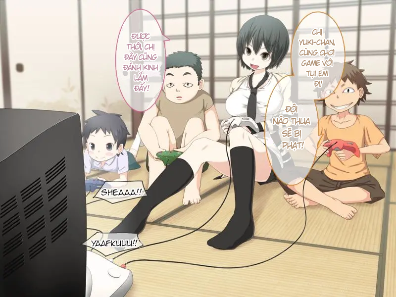 Đọc truyện hentai Chị gái xinh đẹp bị hiếp dâm bởi đám nhãi ranh biến thái phần 3 - Oneshot