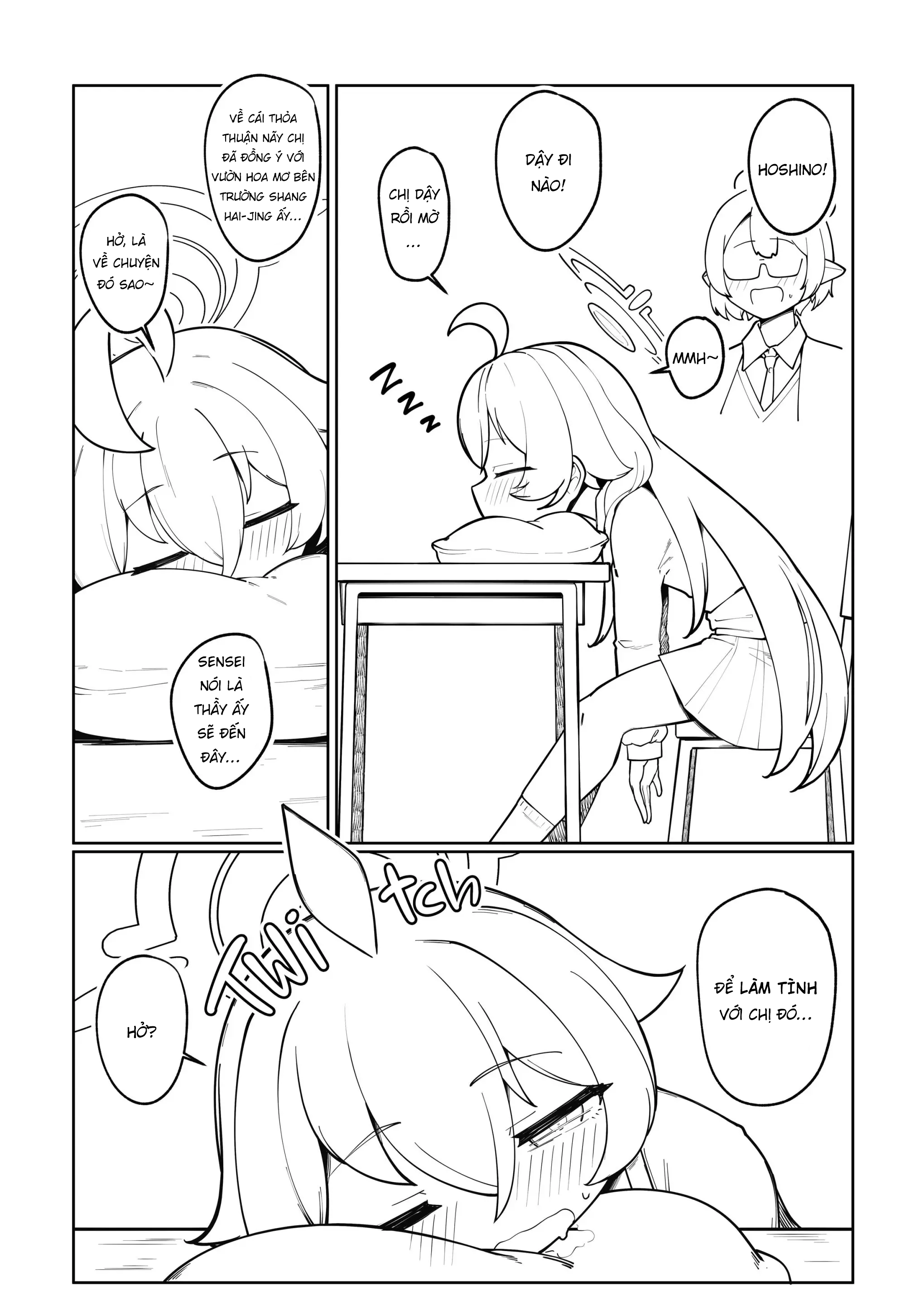 Đọc truyện hentai Thụ thai cho Hoshino - Oneshot