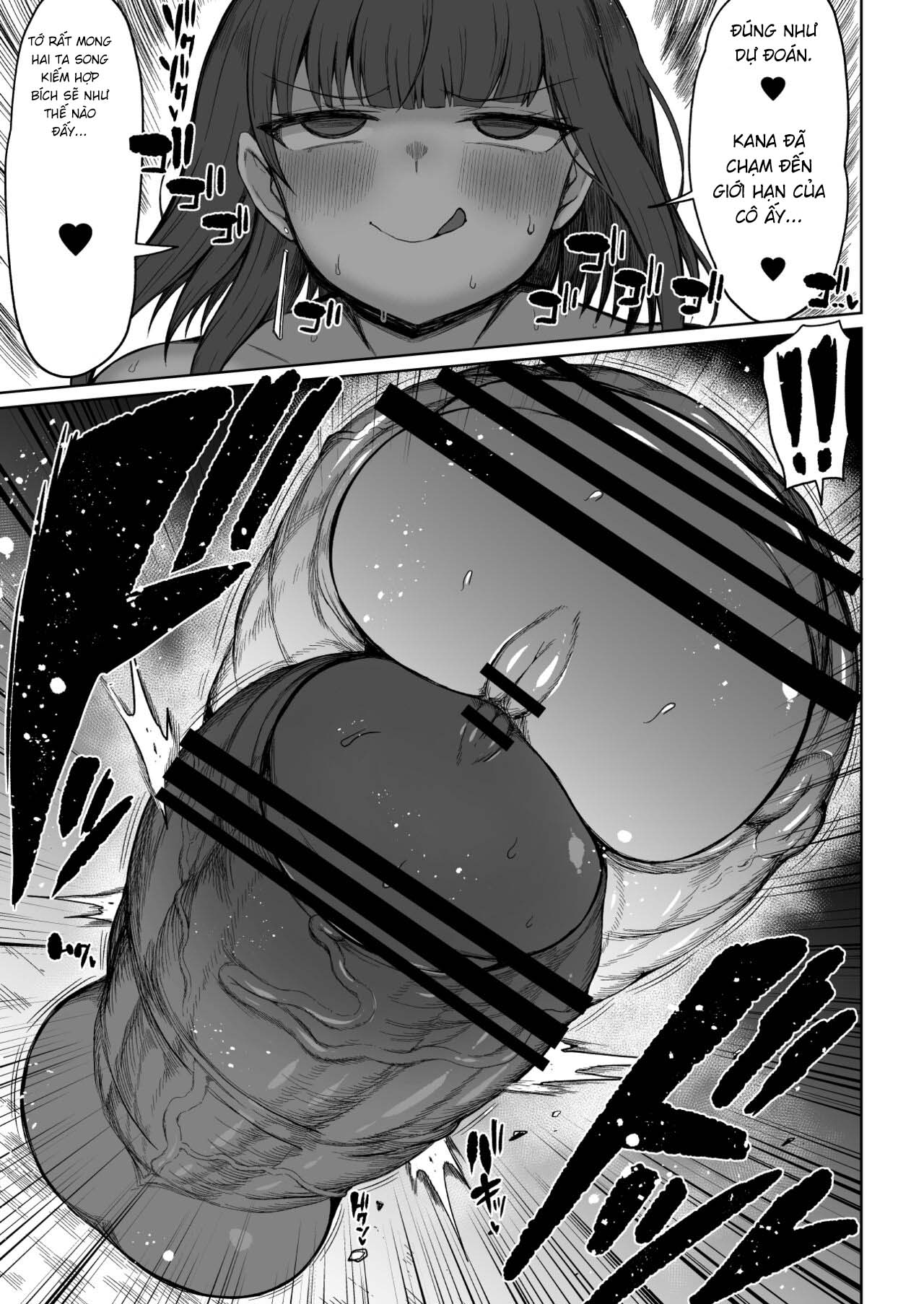 Đọc truyện hentai Cuộc thách đấu với cặc khổng lồ - Oneshot