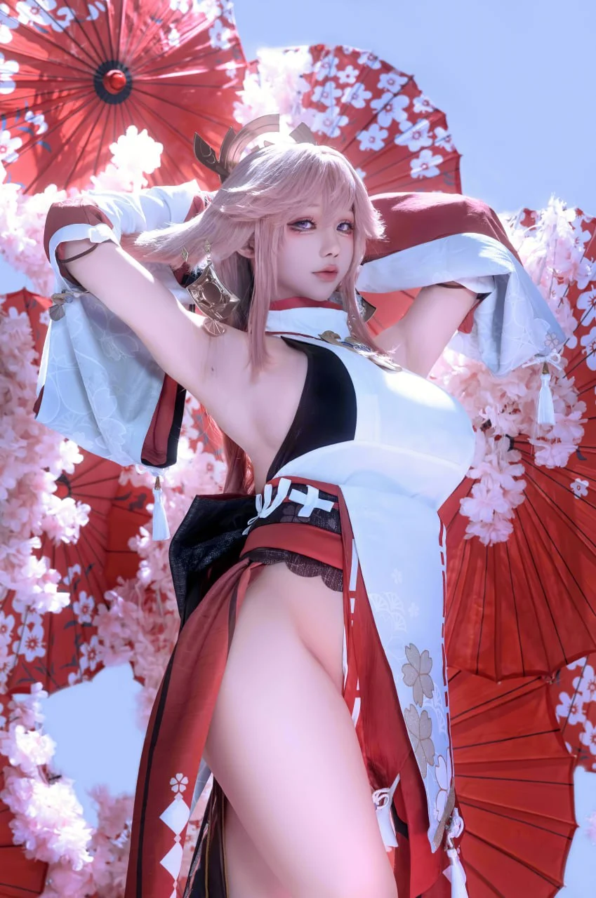 Đọc truyện hentai Tuyển tập Albums siêu phẩm Cosplay - Chap 70 - Izayoi Rui - Yae Miko