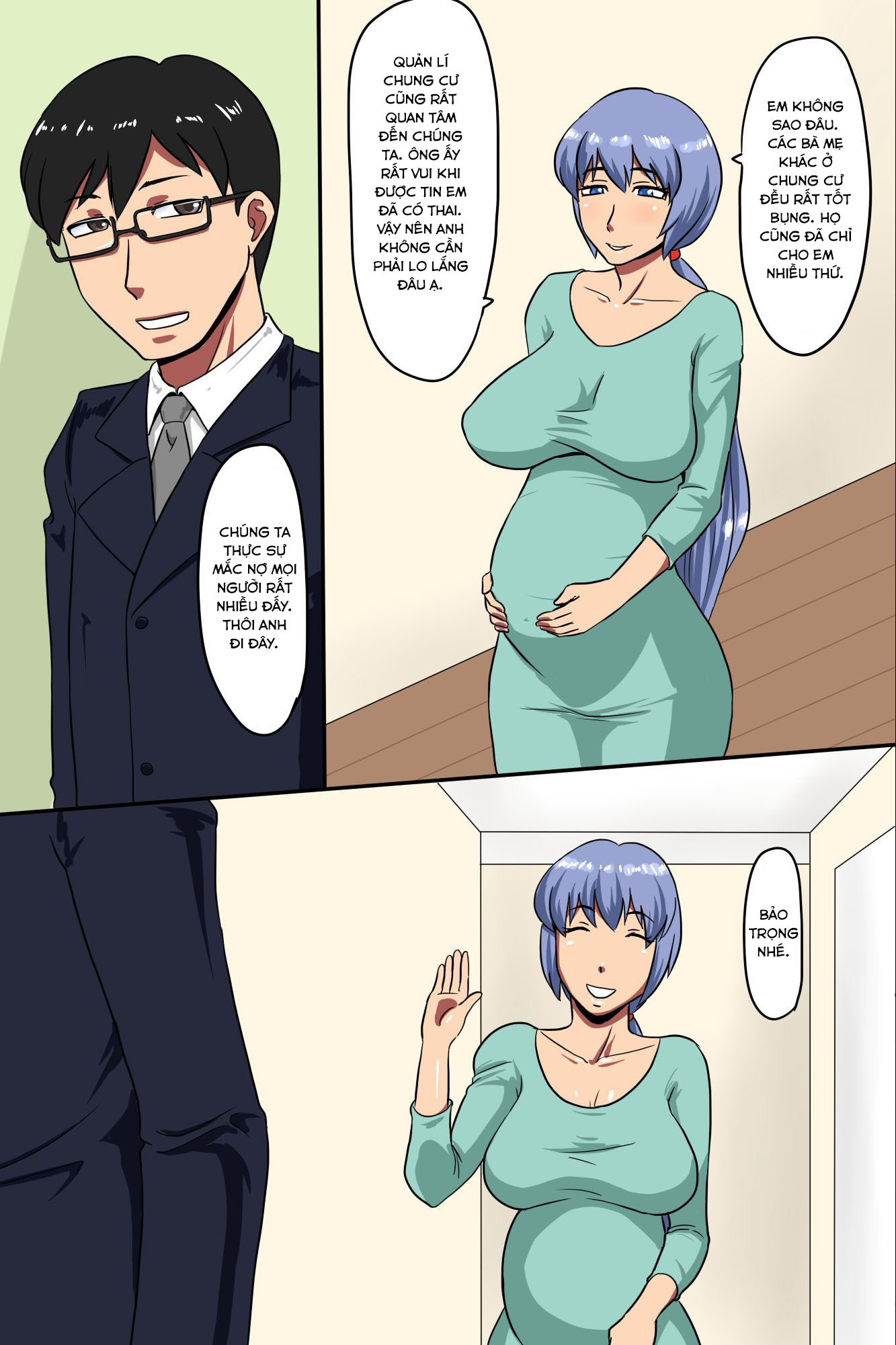 Đọc truyện hentai Hitozuma Kanrinin - Danchi ni Iru Hitozuma wa Zenin Ore ga Kanri Suru - Chap 2