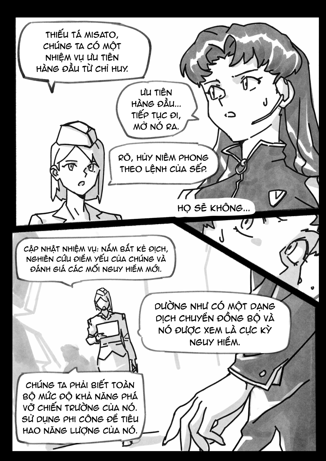 Đọc truyện hentai Mission Critical (Neon Genesis Evangelion) - Oneshot