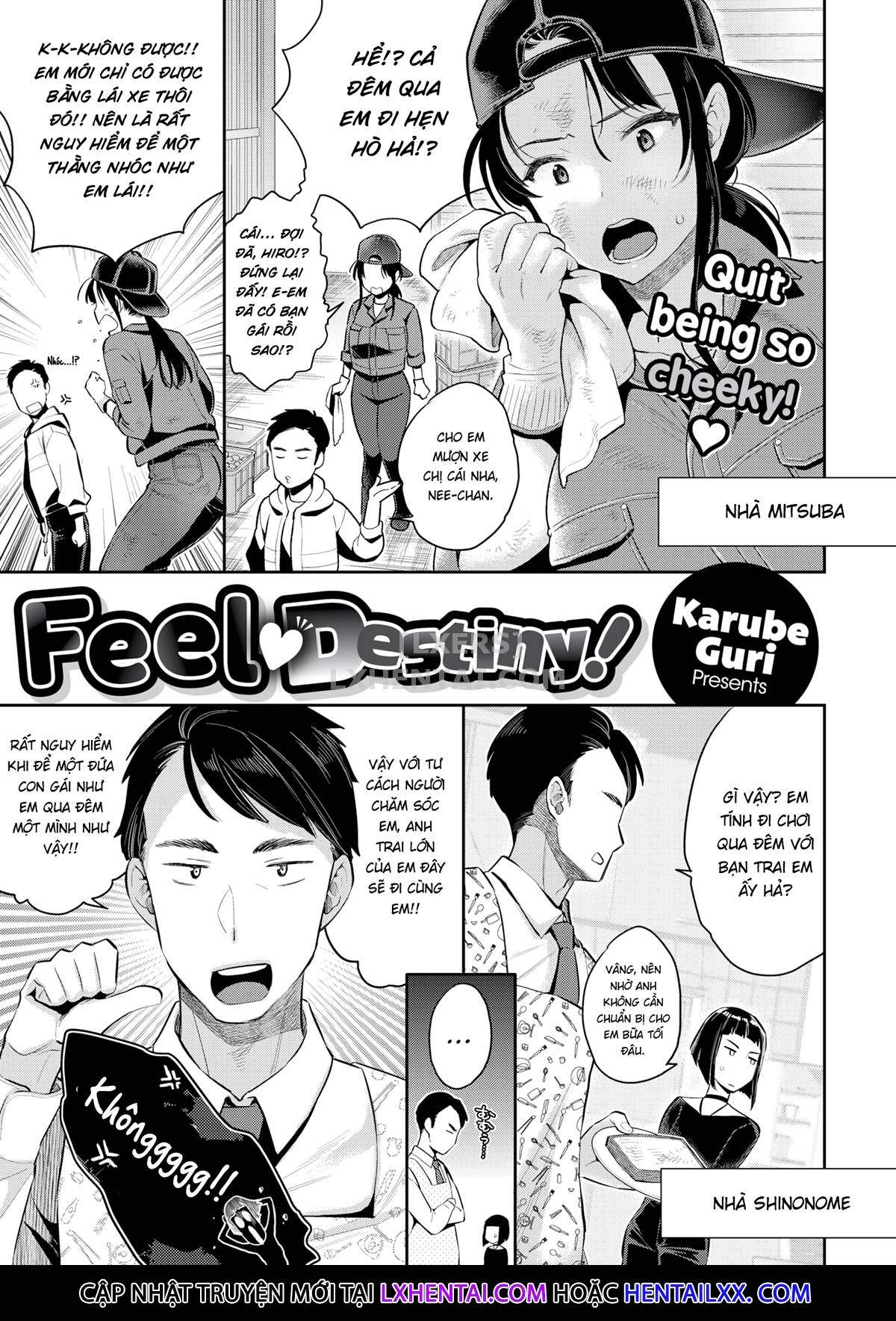 Đọc truyện hentai Feel Destiny! - Oneshot