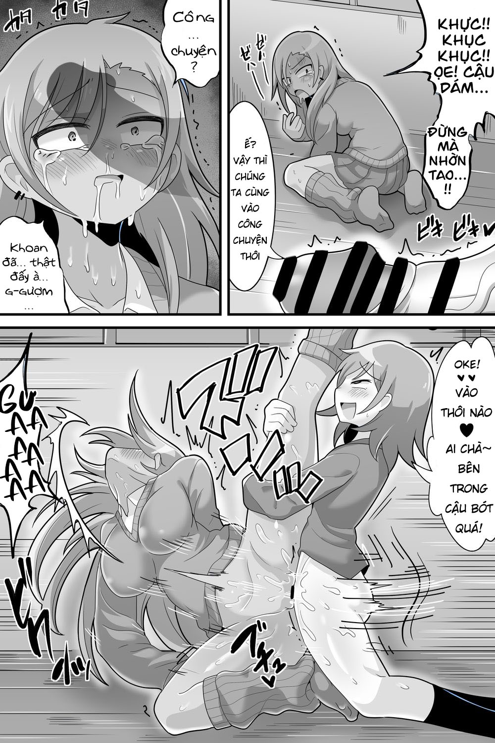 Đọc truyện hentai Cuộc sống của một nữ sinh cùng con cặc to chà bá - Chap 2