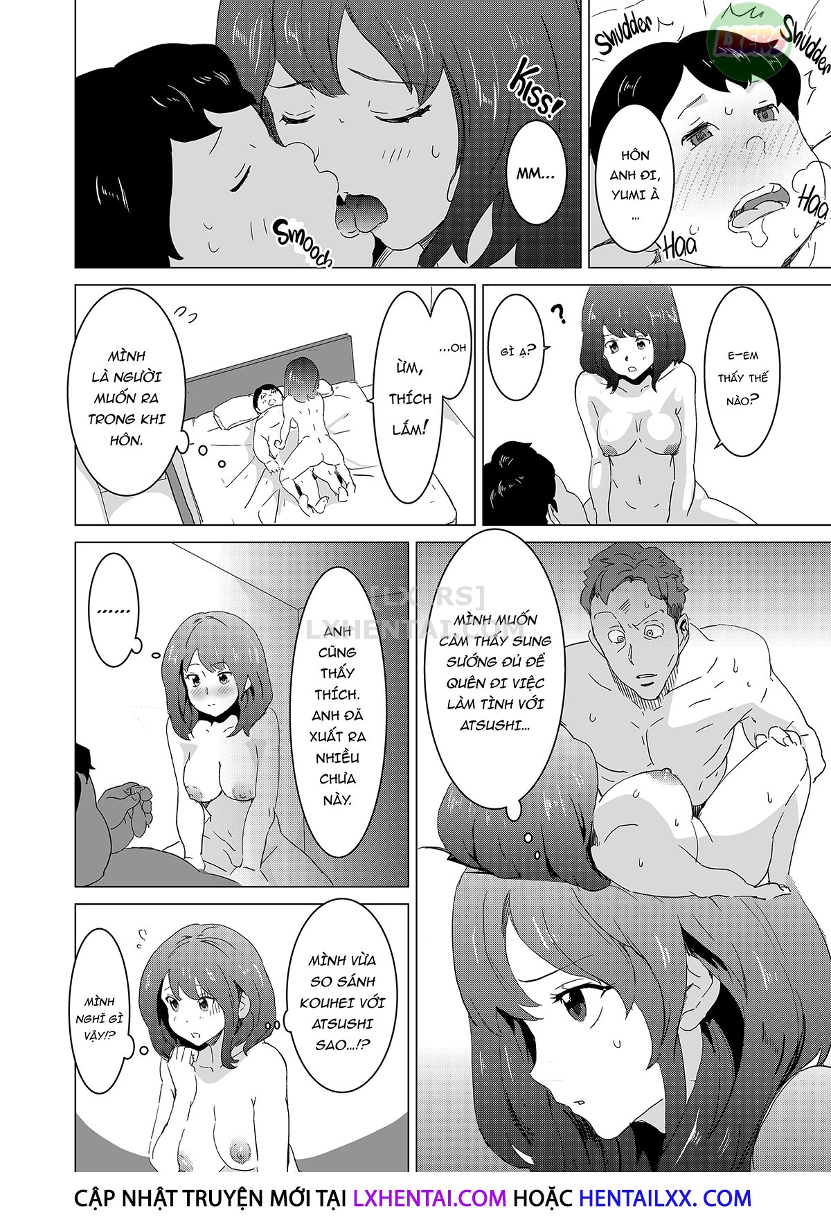 Đọc truyện hentai My Wife Would Never Moan Like in the Unrealistic Porn My Neighbor Watches - Chap 2