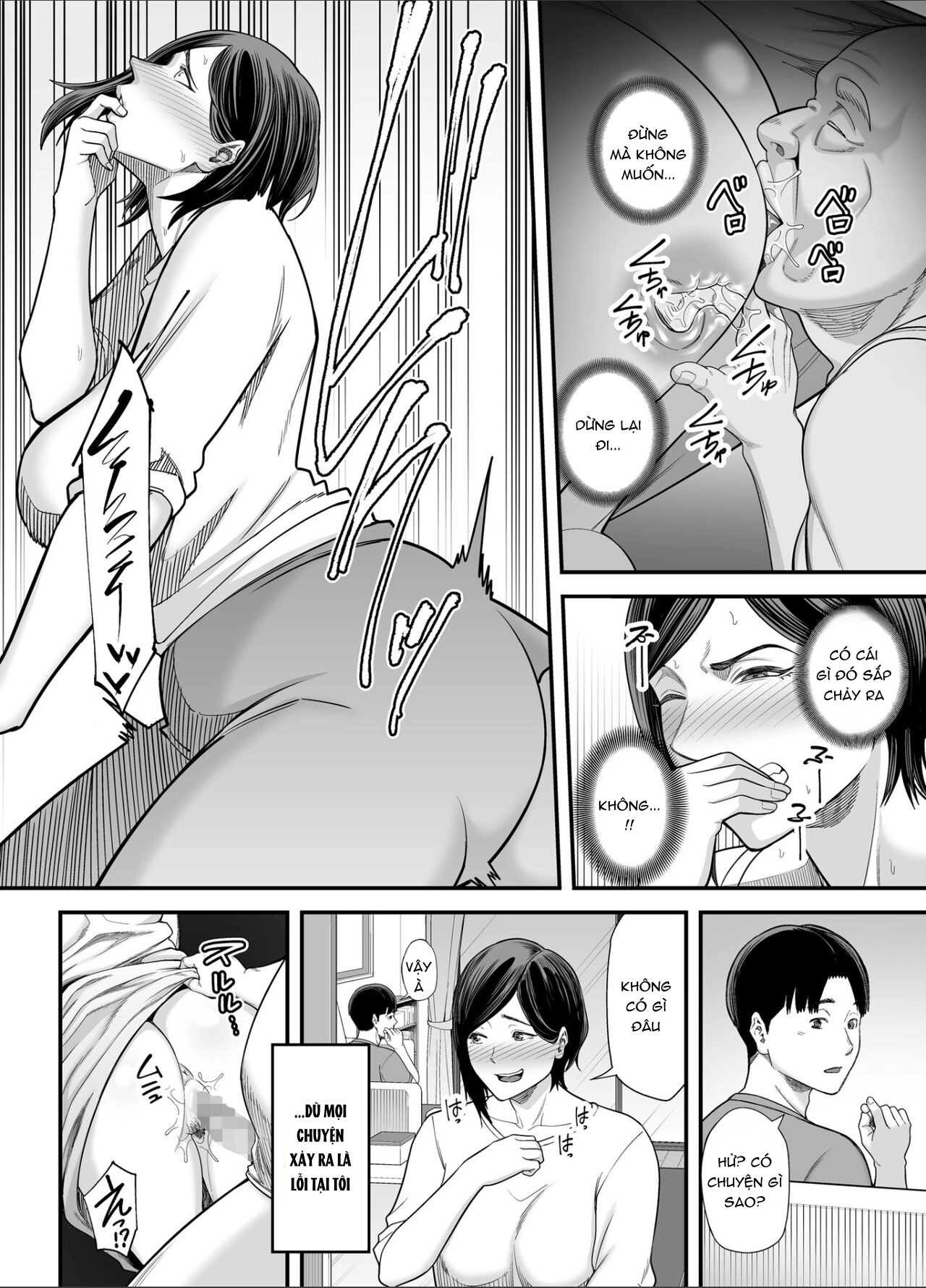 Đọc truyện hentai Otou-san no Onna ni Natta Hi - Oneshot