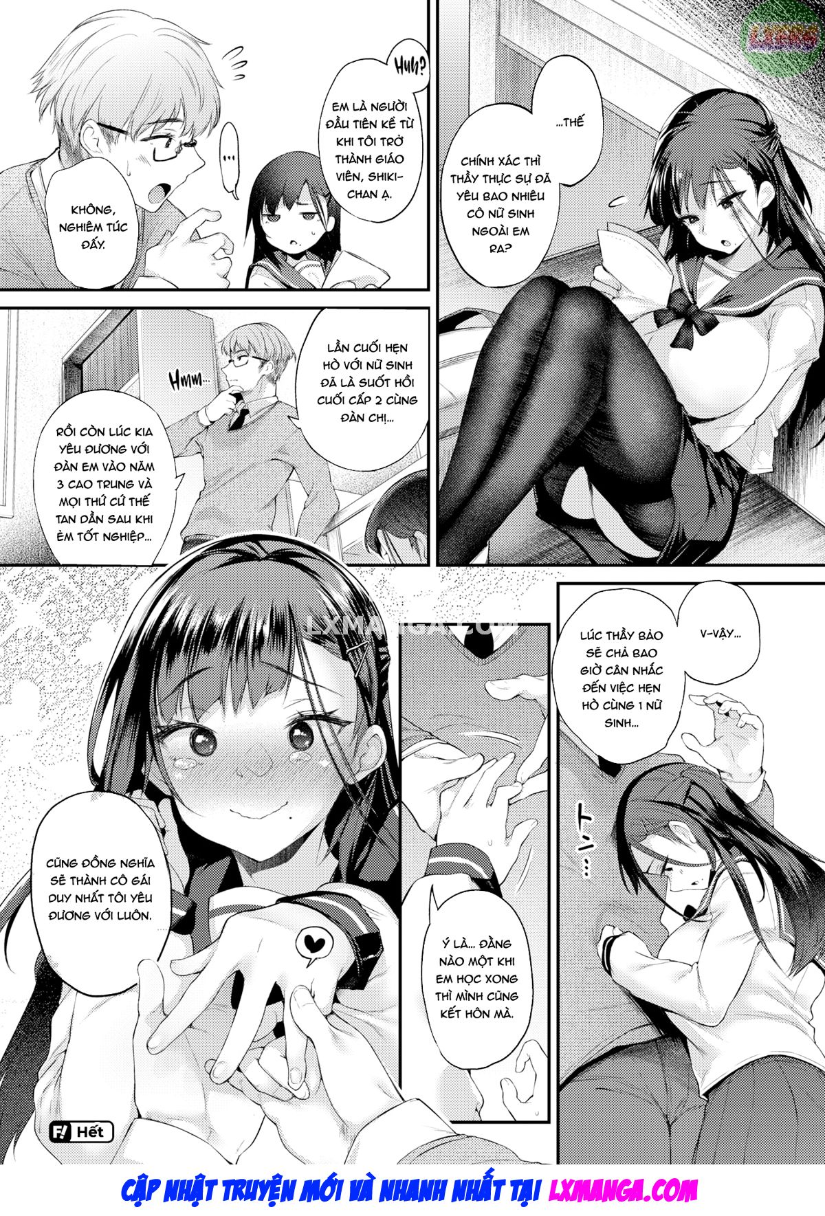 Đọc truyện hentai Tôi không bận tâm với bất cứ ai trừ một nữ sinh - Oneshot