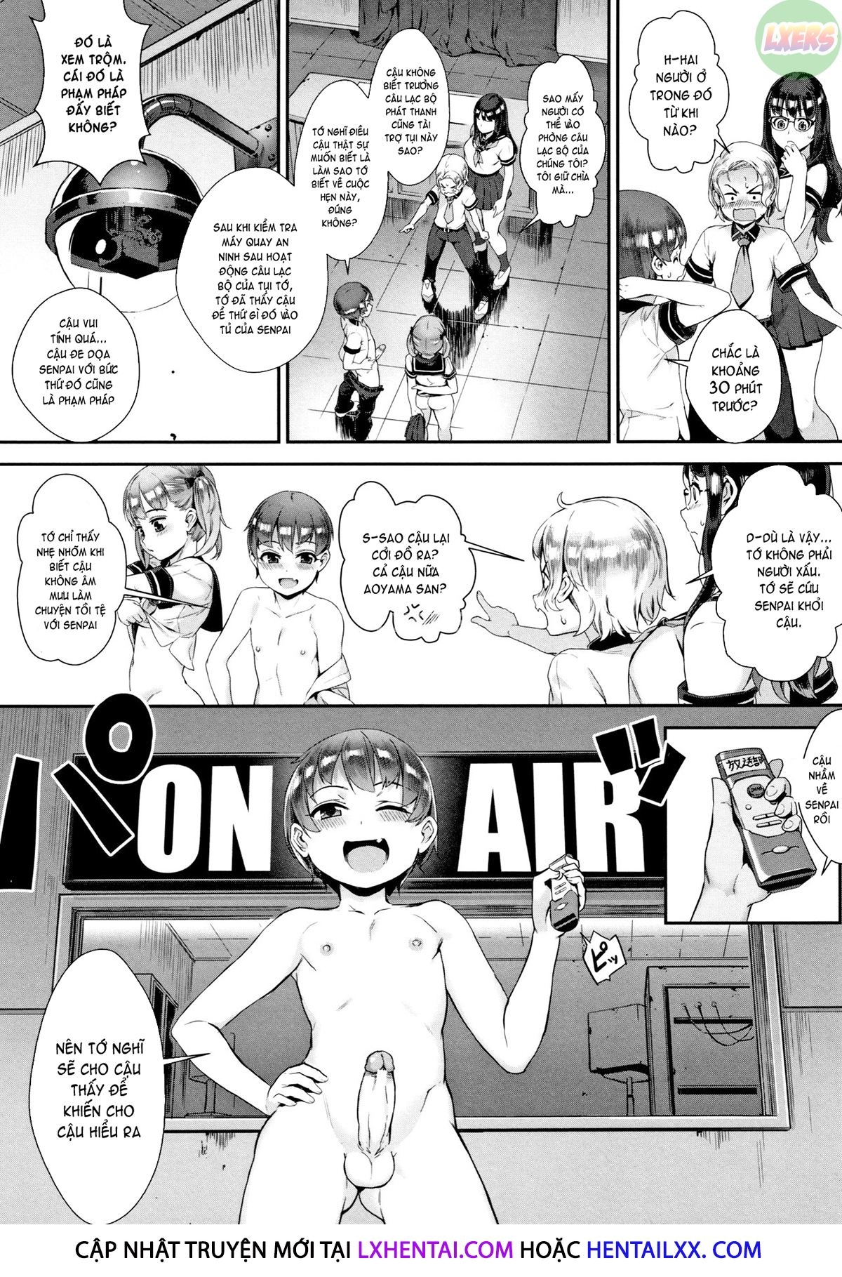 Đọc truyện hentai Gakuen Rankou - Chap 4
