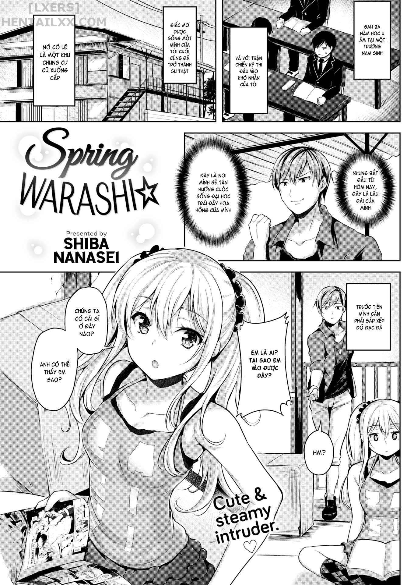 Đọc truyện hentai Yawahada Ecchi - Make Love With Tender Skin (Trọn bộ) - Chap 1: Spring Warashi