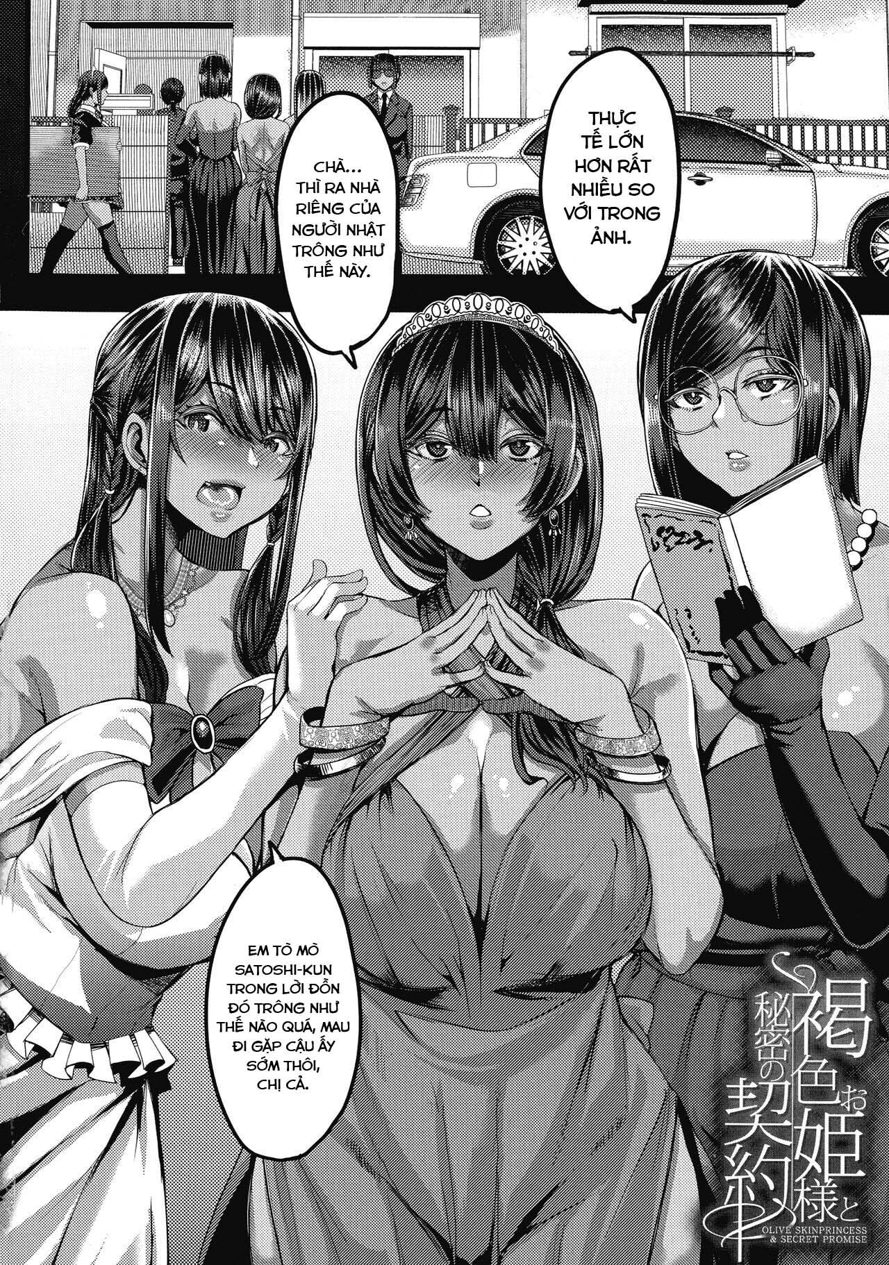 Đọc truyện hentai The Latina Princesses and the Secret Contract - chap 1