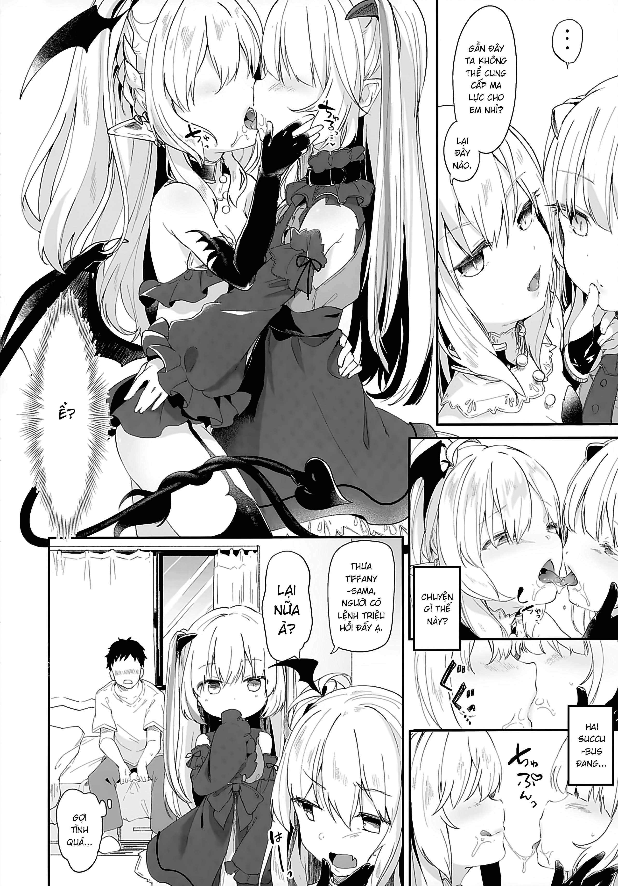 Đọc truyện hentai Boku wa Chiisana Succubus no Shimobe [Uncen] - Chap 2