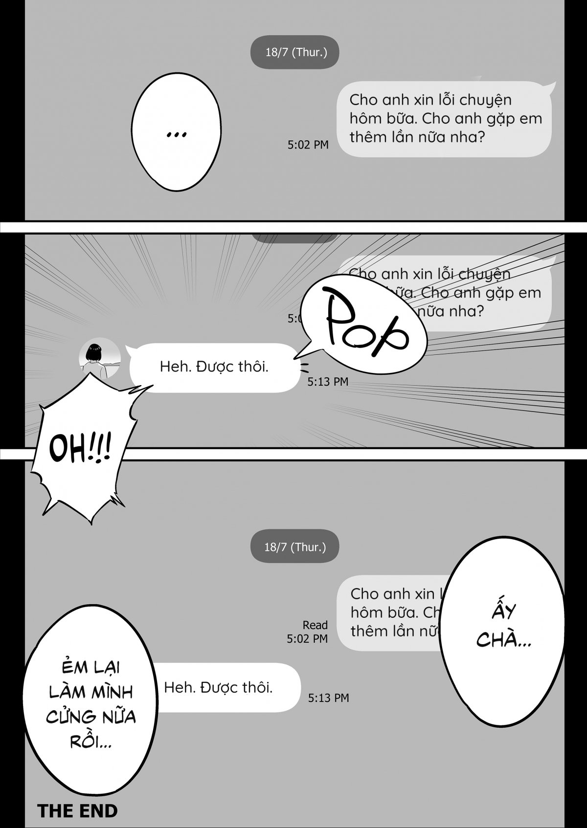 Đọc truyện hentai Lướt Tinder, Tôi chịch luôn vợ người ta. - Oneshot [Không che]