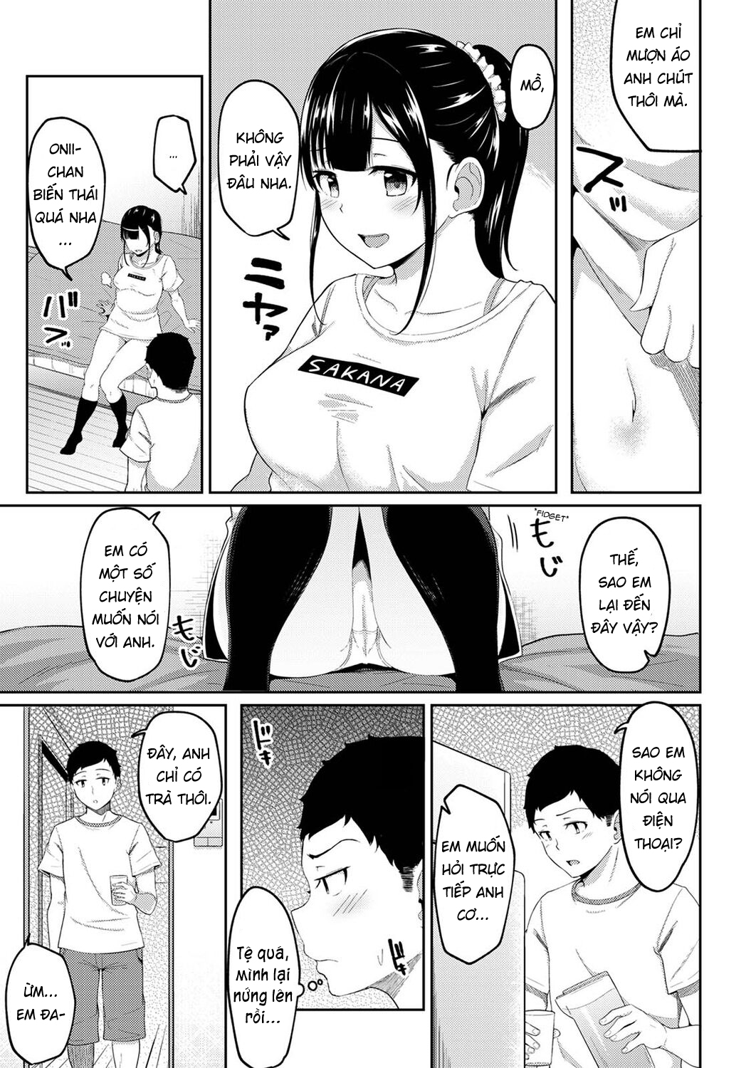 Đọc truyện hentai Tôi cố chịch em gái khi thấy ẻm mặc tạp dề khỏa thân... - Chap 4