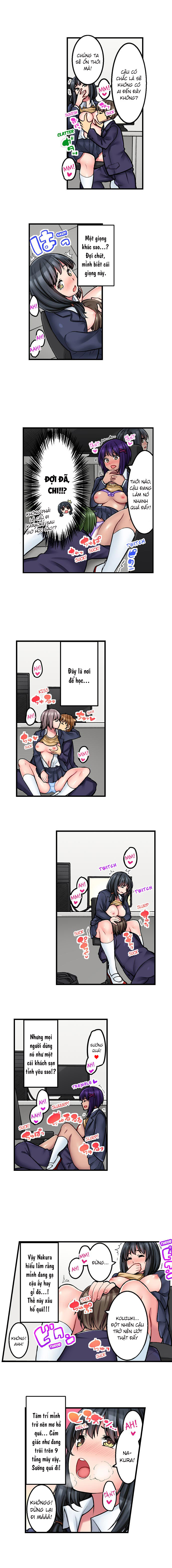 Đọc truyện hentai Món đặc biệt trong thực đơn quán Cà phê là Làm tình? - Chap 11: Bắt đầu hành sự trong phòng máy