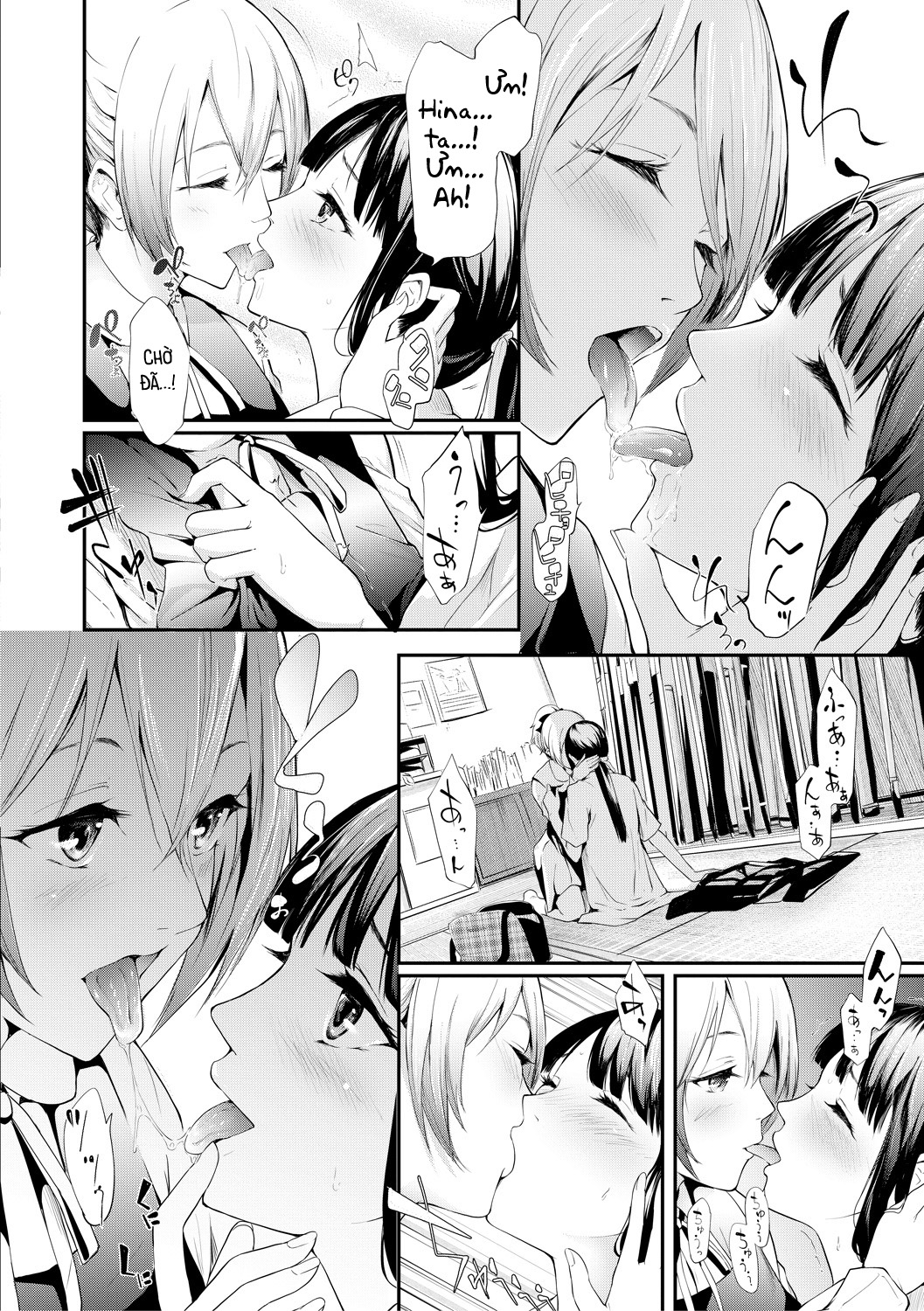 Đọc truyện hentai Sakuramiya Shimai no Netorare Kiroku - Chap 1