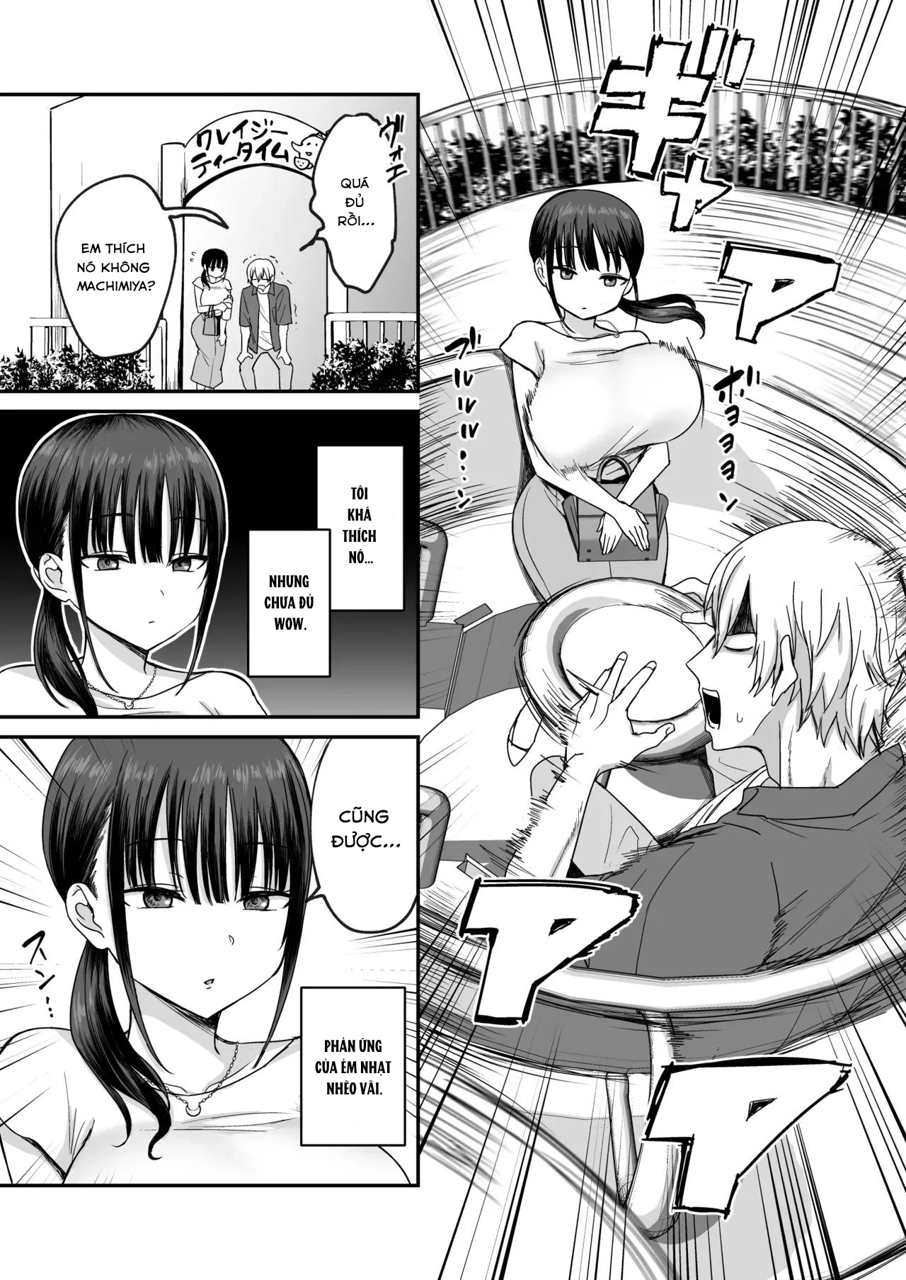 Đọc truyện hentai Muhyoujou de Dosukebe na Machimiya-san - Oneshot