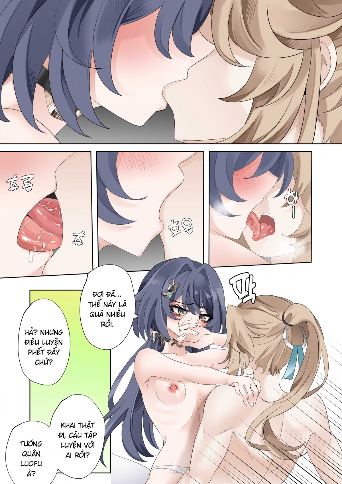 Đọc truyện hentai Tôi không thể để thua tên này được - Dung la che chau xianzhou