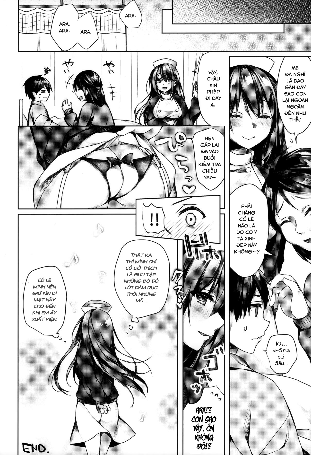 Đọc truyện hentai Sonna Pants de Nurse ka yo - Oneshot