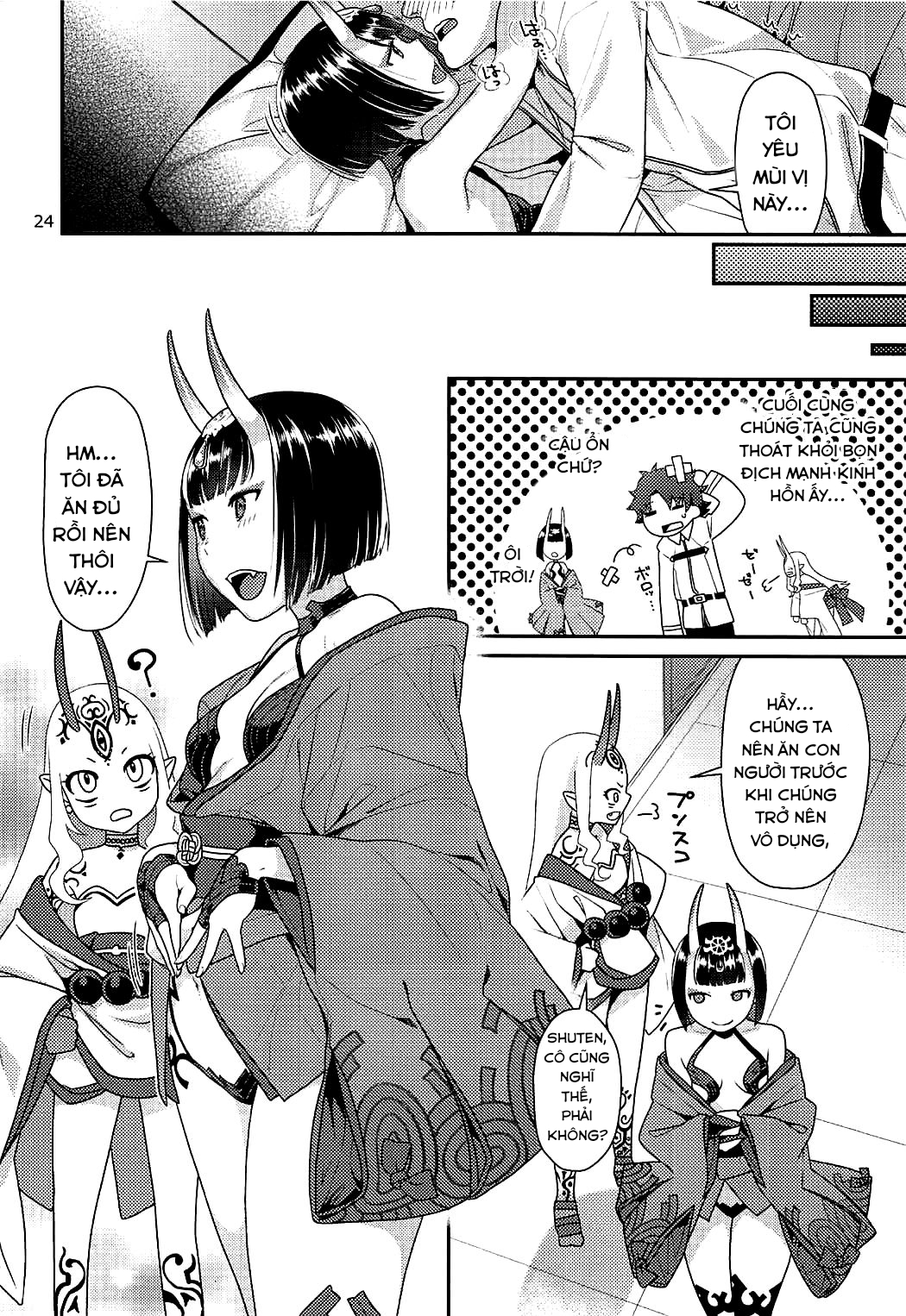 Đọc truyện hentai Chìm trong rượu cùng Shuten. - Oneshot