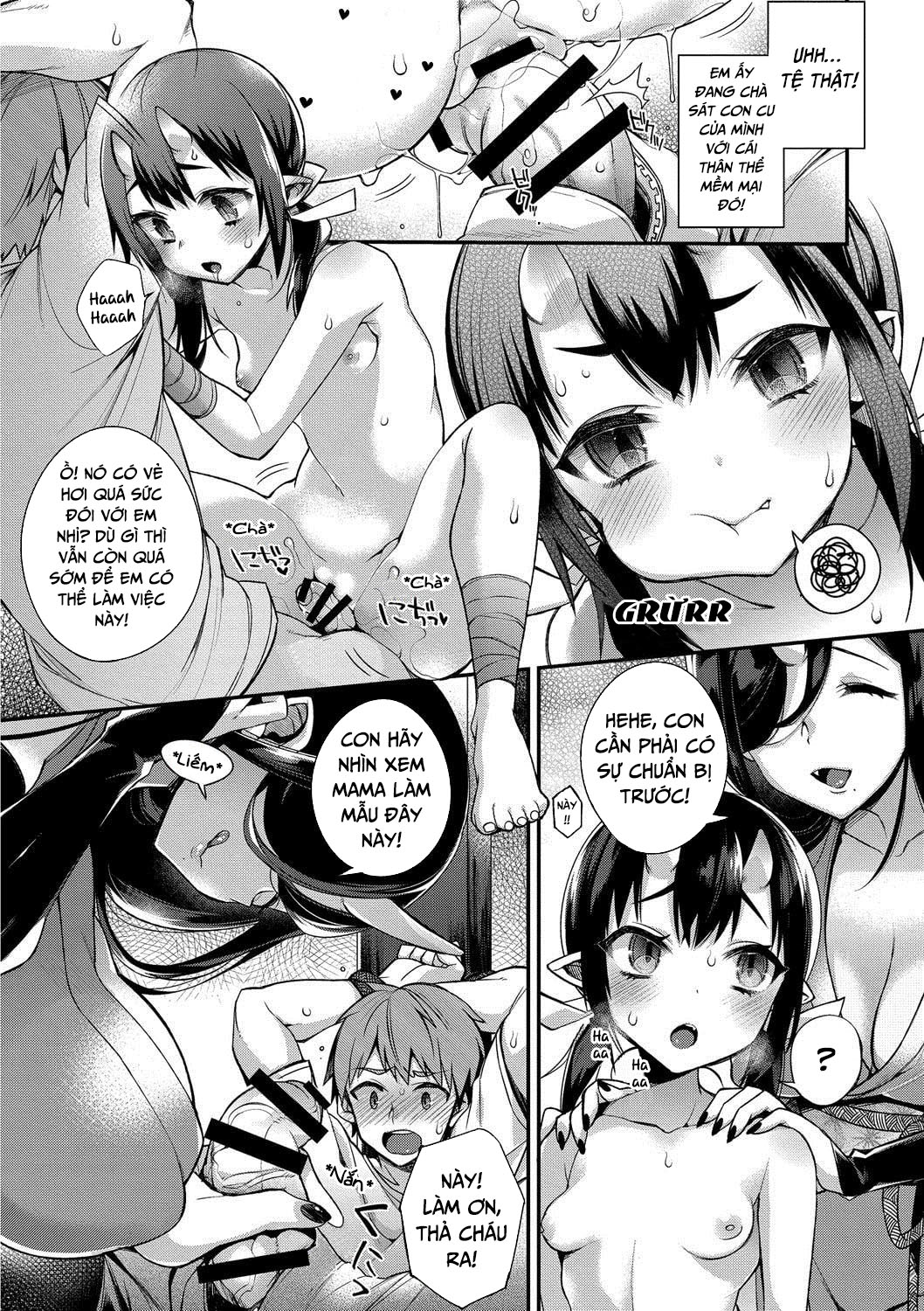 Đọc truyện hentai Vợ tôi là quỷ - Oneshot