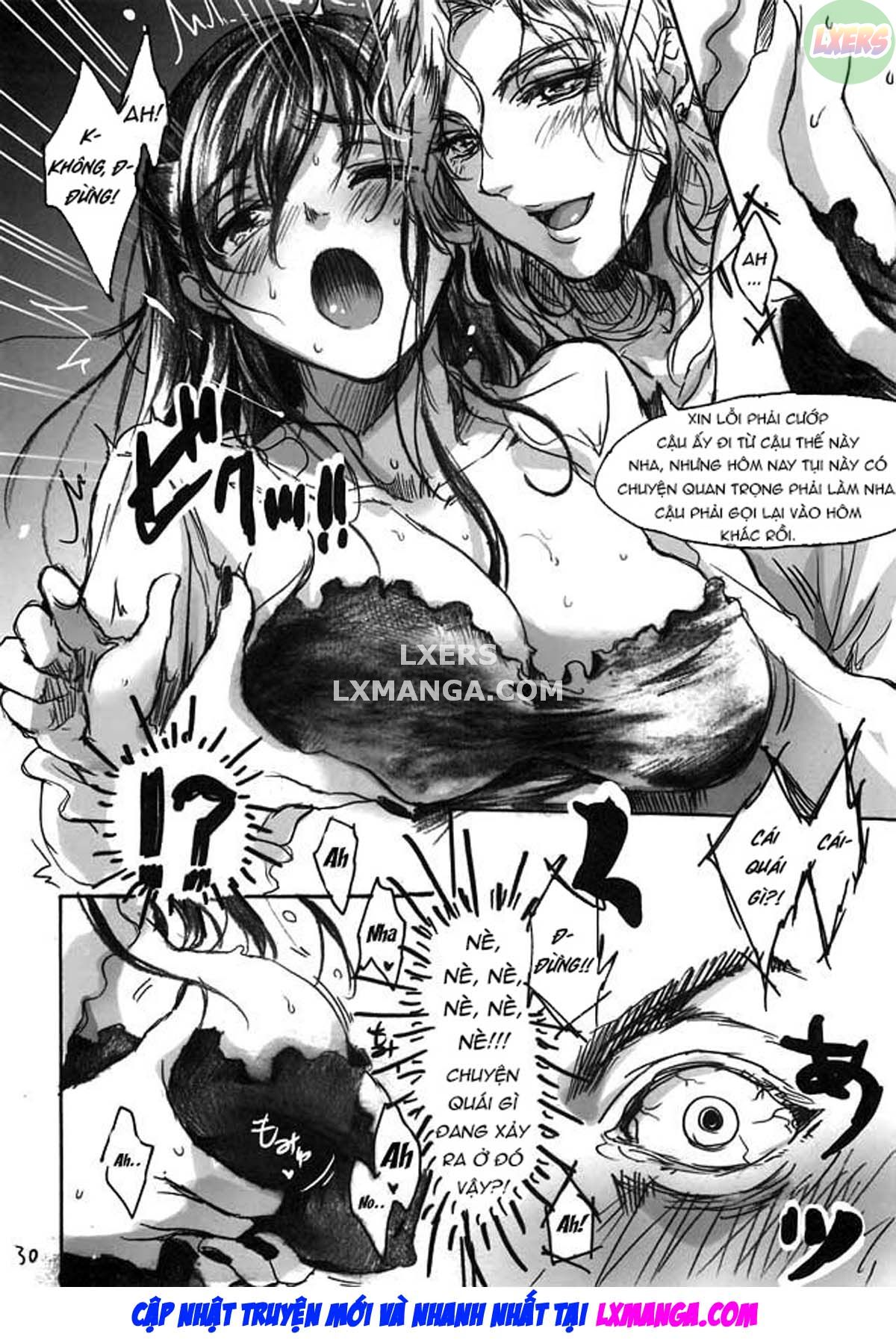 Đọc truyện hentai Cô bạn gái quyến rũ cùng người yêu - Oneshot