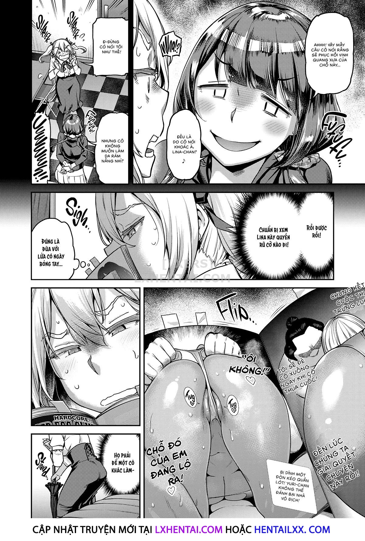 Đọc truyện hentai Holesome Gals!!! - Chap 3 - Bronze Skin Drives Me Nuts!