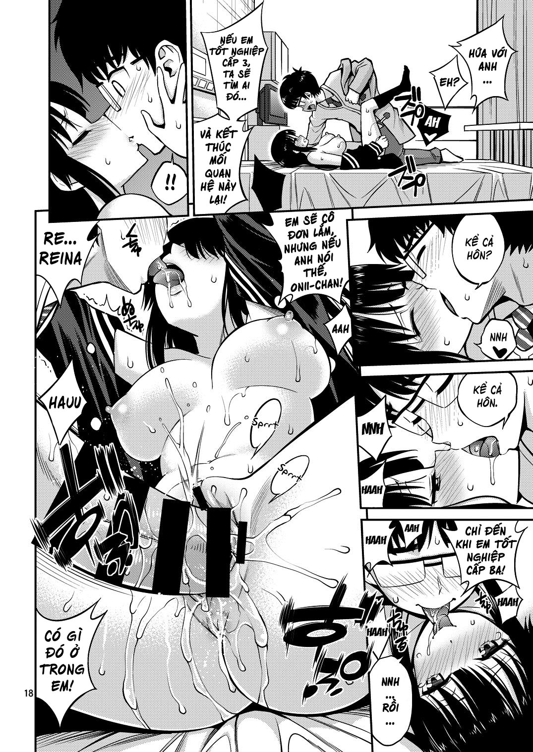 Đọc truyện hentai Kissing in the House with Little Sister - Oneshot