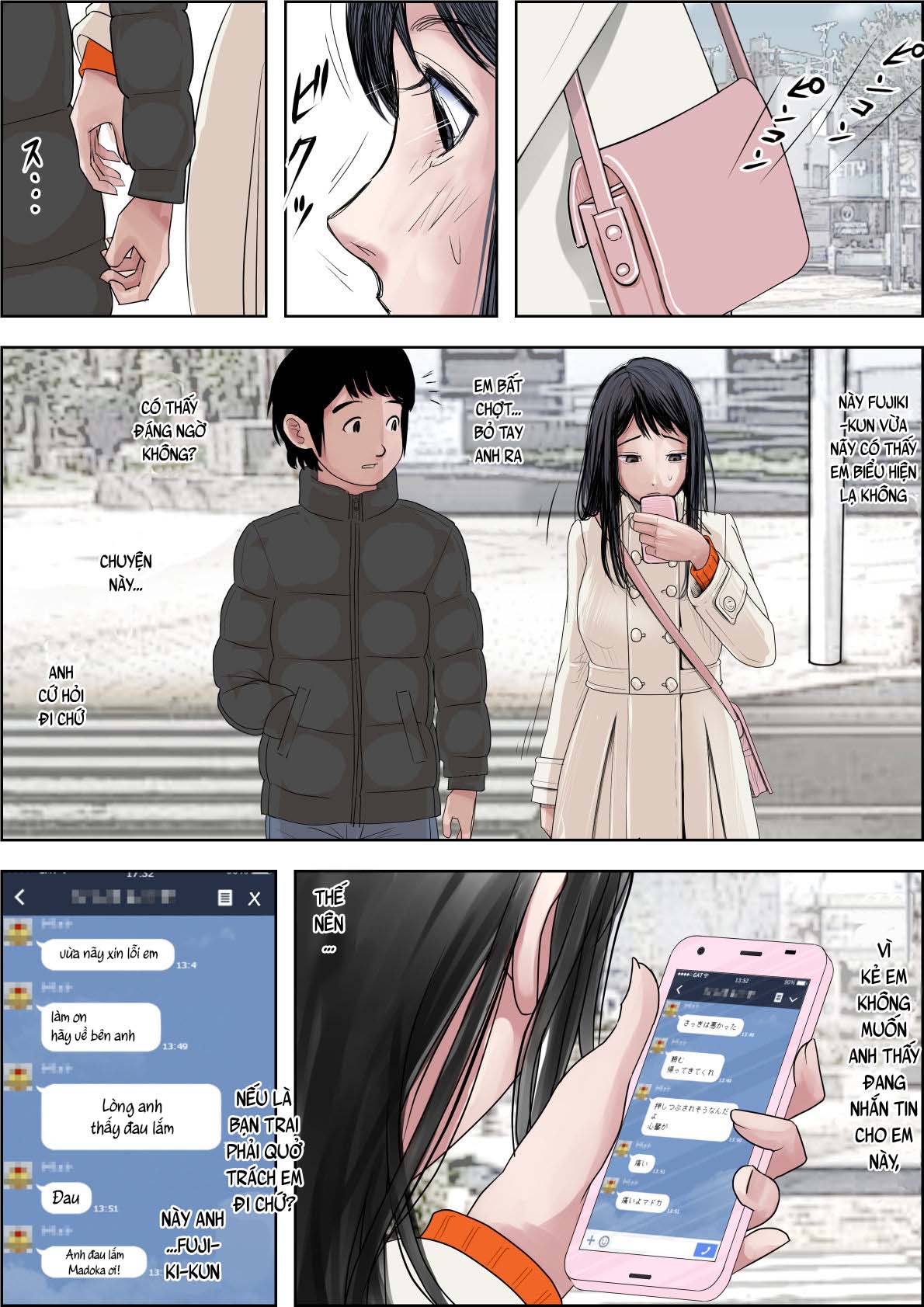 Đọc truyện hentai Charao ni Netorare - Route 2 Vol 4.5 - Chap 1