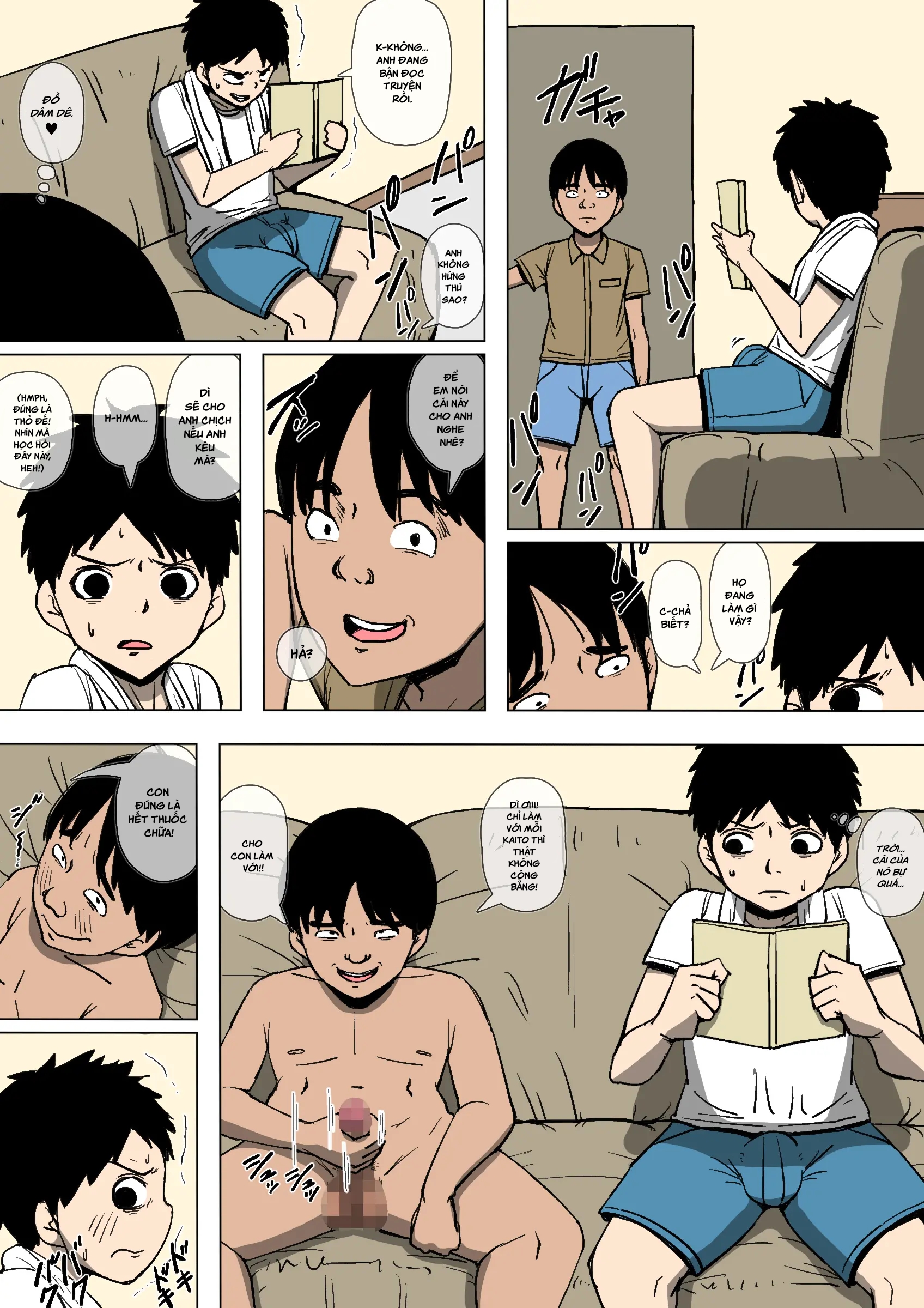 Đọc truyện hentai Họ làm tình với dì tôi - Oneshot