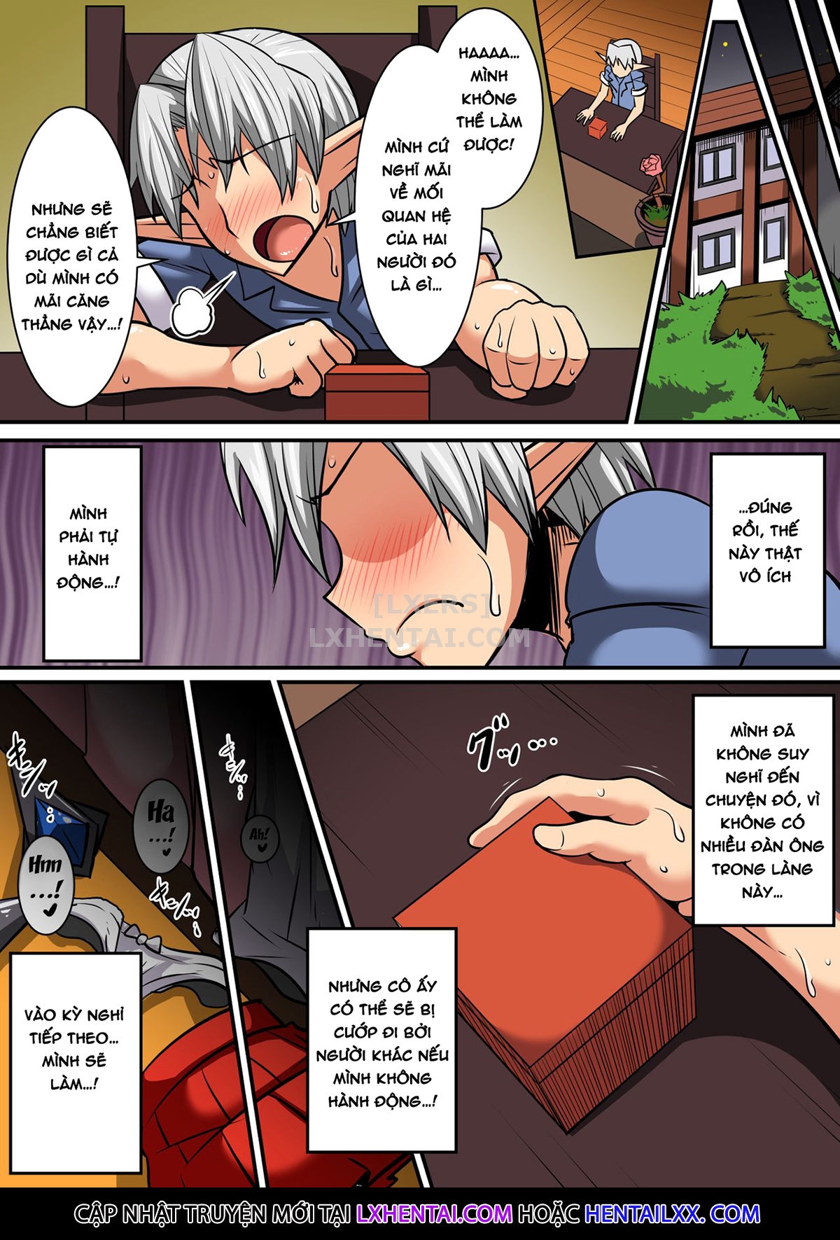 Đọc truyện hentai Having a Culture Exchange With an Elf Mother and Daughter - Chap 2 ~Lena Edition~